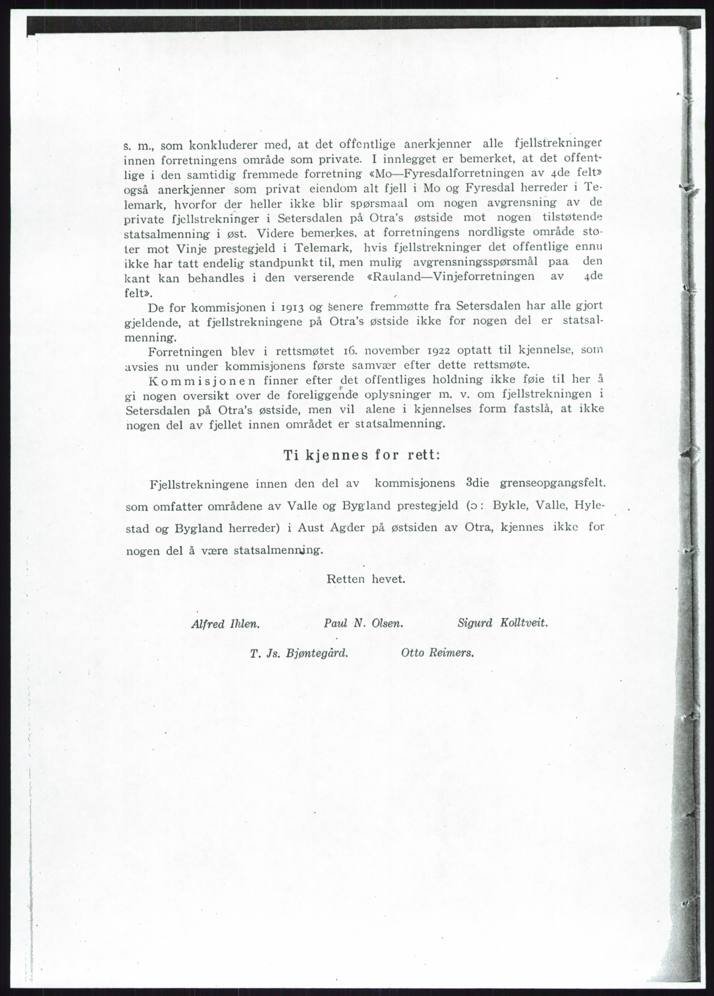 Høyfjellskommisjonen, AV/RA-S-1546/X/Xa/L0001: Nr. 1-33, 1909-1953, s. 1324