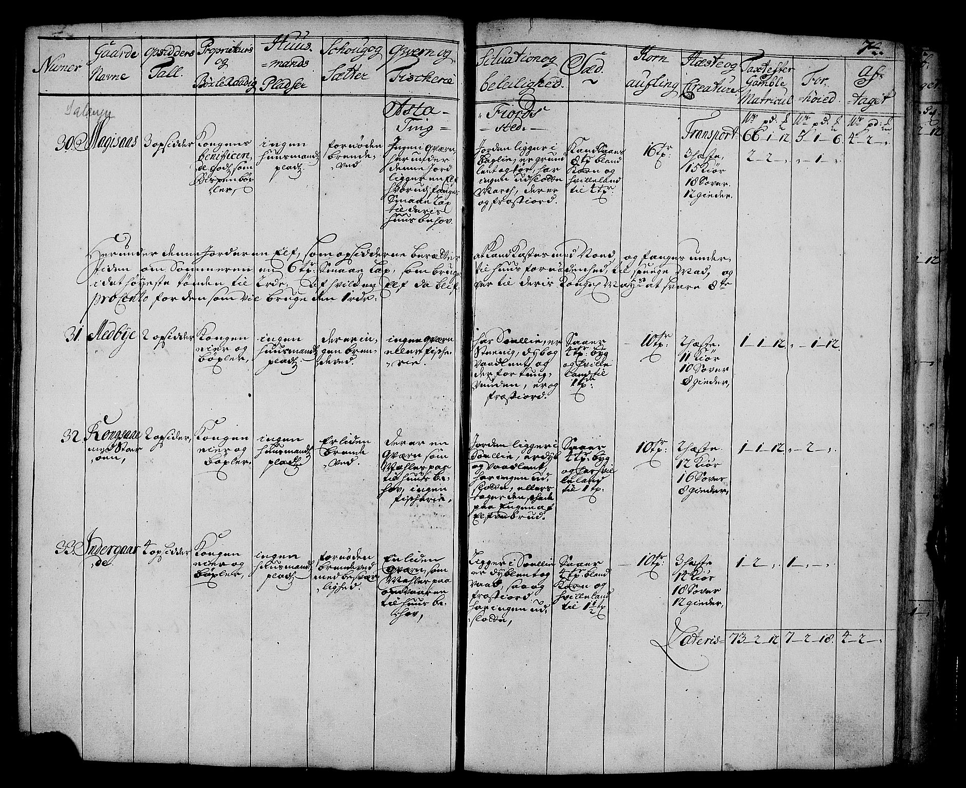 Rentekammeret inntil 1814, Realistisk ordnet avdeling, AV/RA-EA-4070/N/Nb/Nbf/L0178: Senja eksaminasjonsprotokoll, 1723, s. 75