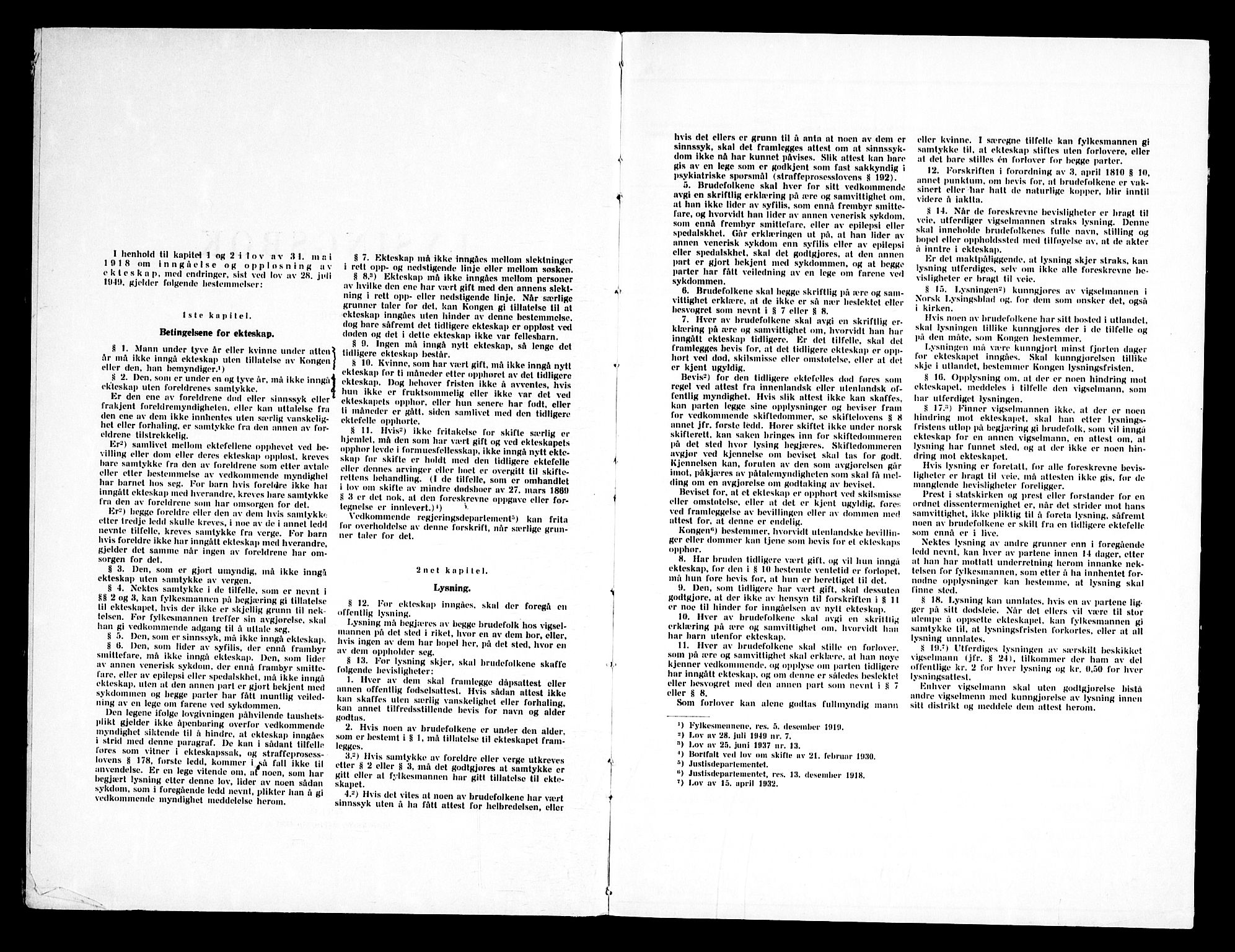 Eidsberg prestekontor Kirkebøker, AV/SAO-A-10905/H/Hb/L0003: Lysningsprotokoll nr. II 3, 1955-1969