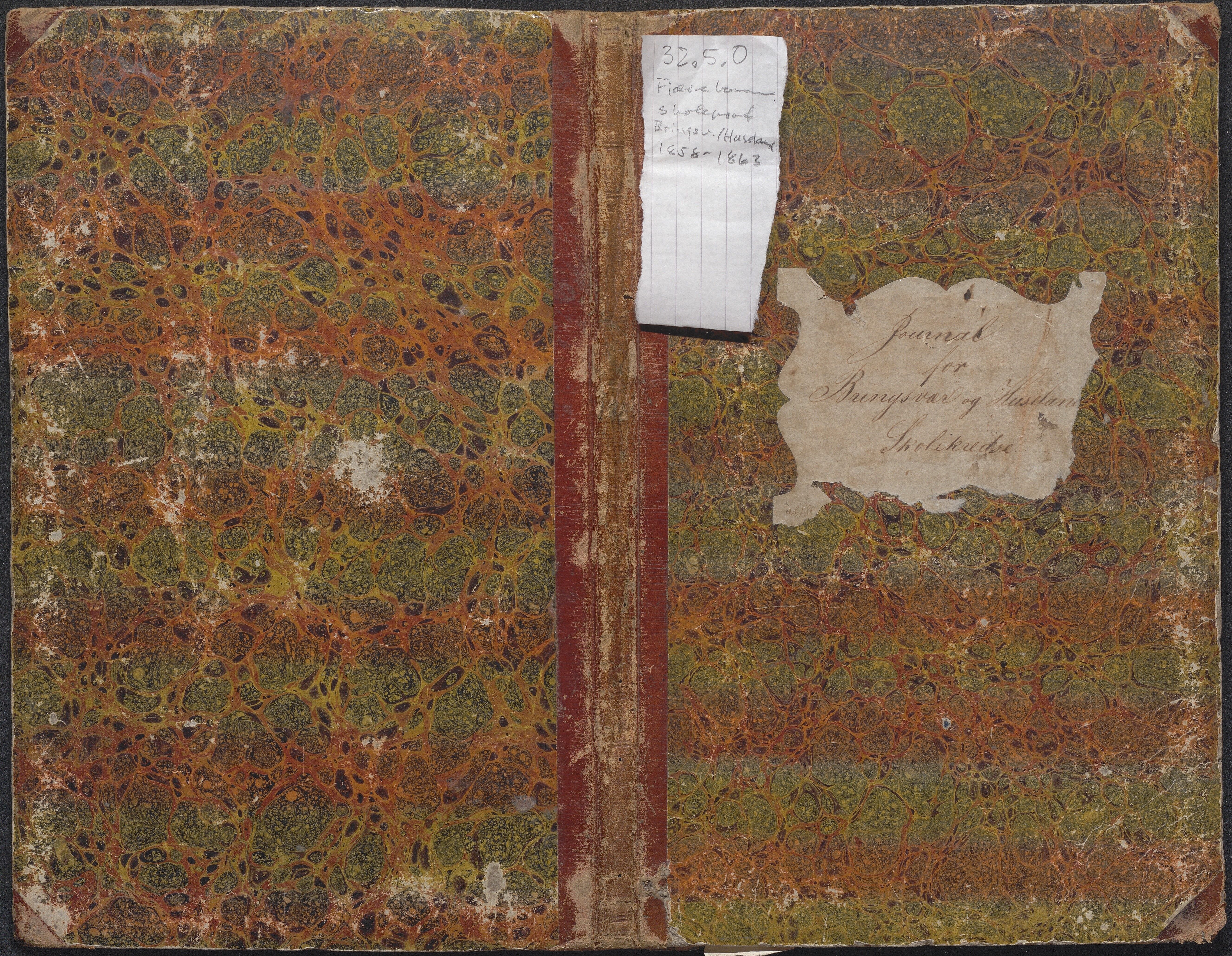 Fjære kommune, AAMA/KA0923-PK/32/L0006: Skoleprotokoll Bringsverd og Huseland, 1858-1863