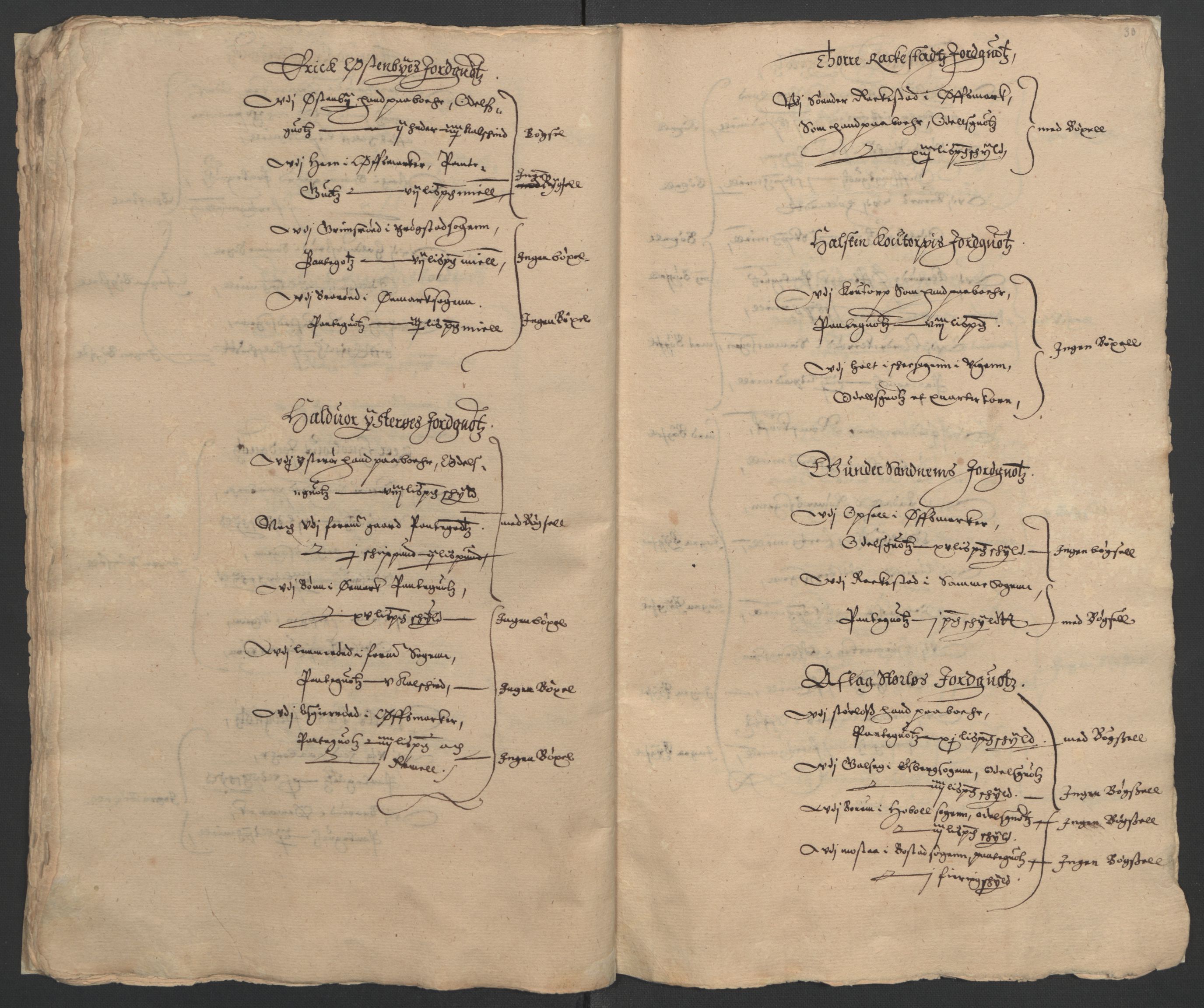 Stattholderembetet 1572-1771, AV/RA-EA-2870/Ek/L0009/0001: Jordebøker til utlikning av rosstjeneste 1624-1626: / Odelsjordebøker for noen vikværske len, 1624-1626, s. 62