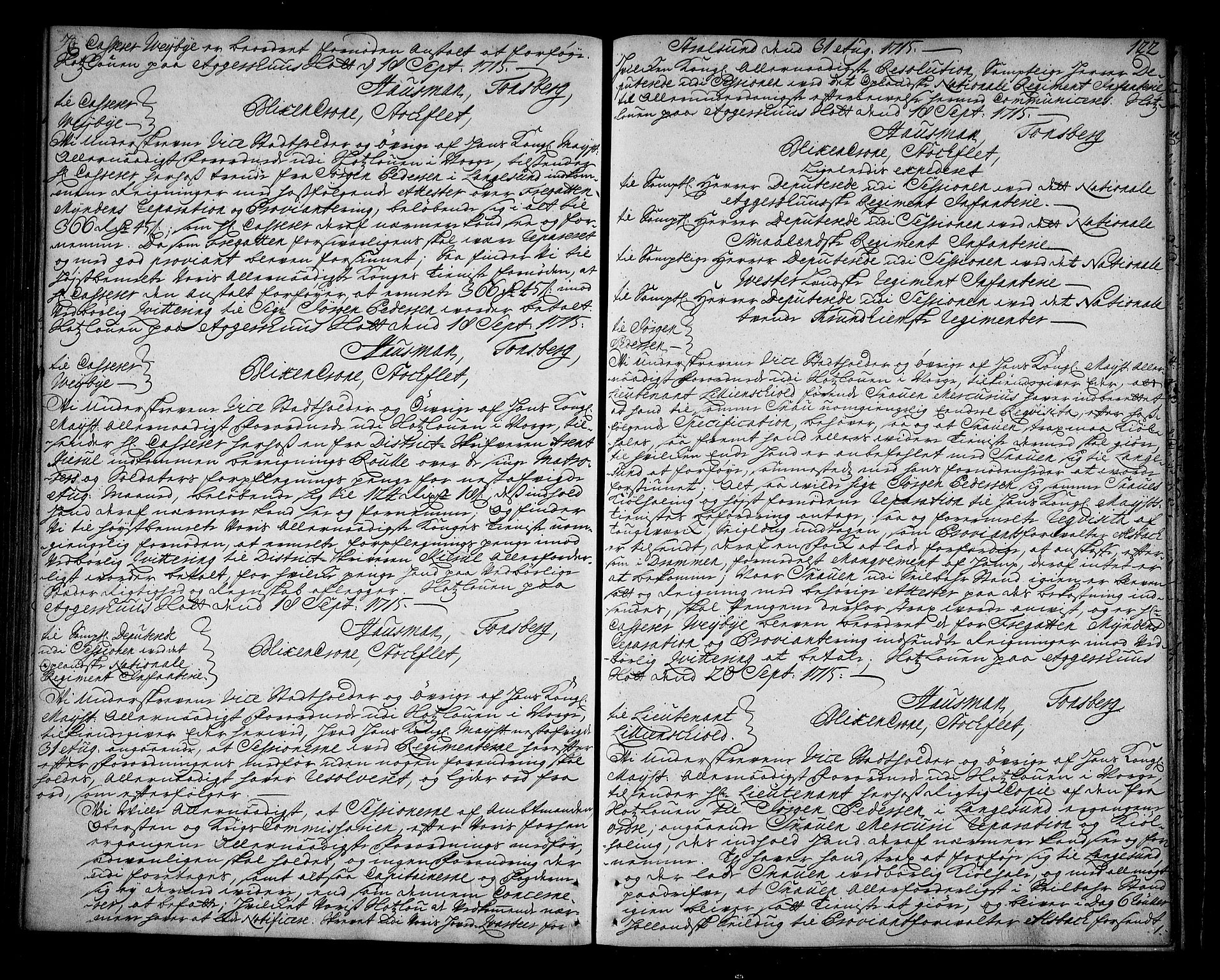 Stattholderembetet 1572-1771, AV/RA-EA-2870/Bd/L0009: Ordreprotokoll, 1714-1715, s. 121b-122a