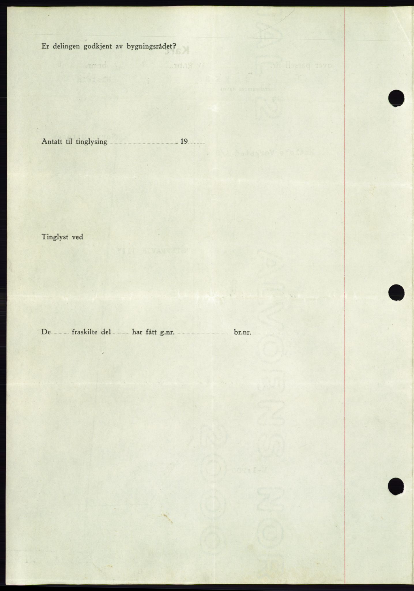 Søre Sunnmøre sorenskriveri, AV/SAT-A-4122/1/2/2C/L0075: Pantebok nr. 1A, 1943-1943, Dagboknr: 737/1943