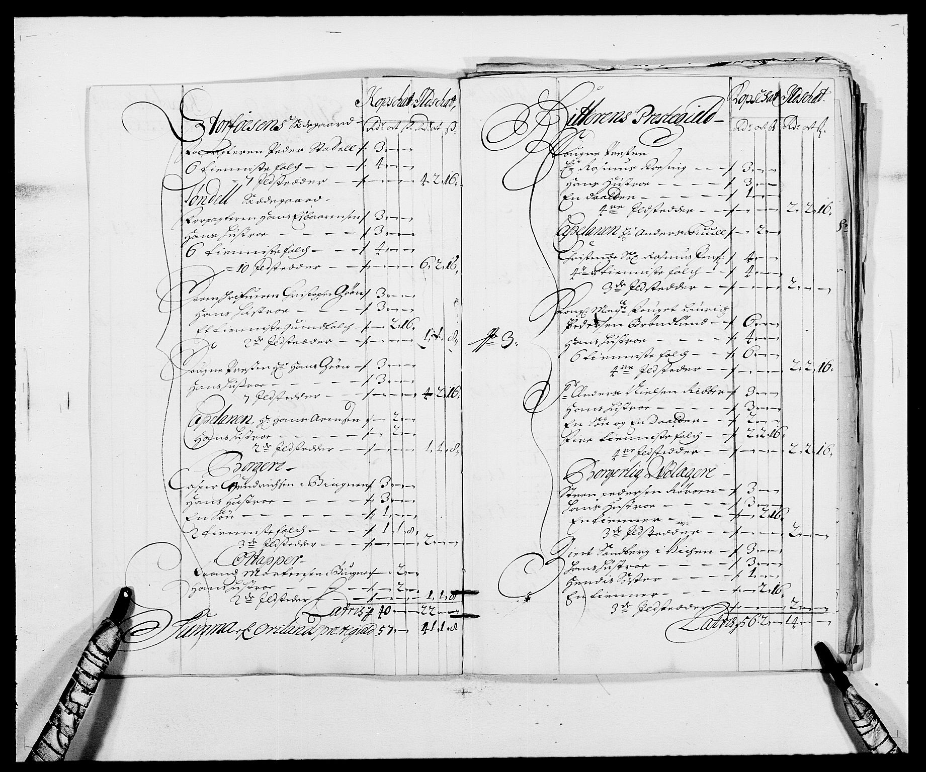 Rentekammeret inntil 1814, Reviderte regnskaper, Fogderegnskap, AV/RA-EA-4092/R57/L3846: Fogderegnskap Fosen, 1688, s. 175