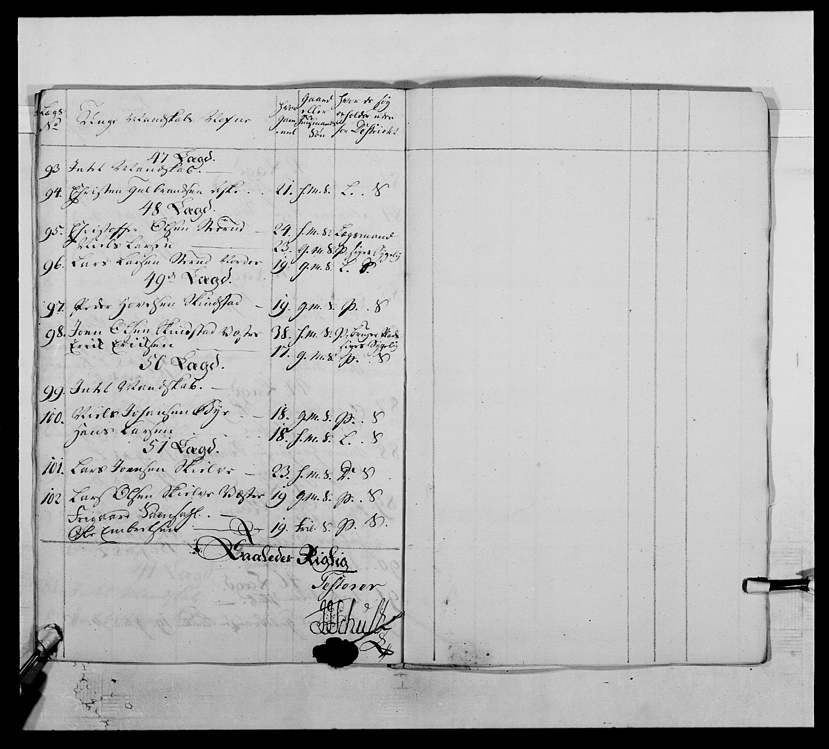 Kommanderende general (KG I) med Det norske krigsdirektorium, AV/RA-EA-5419/E/Ea/L0503: 1. Opplandske regiment, 1756-1761, s. 260