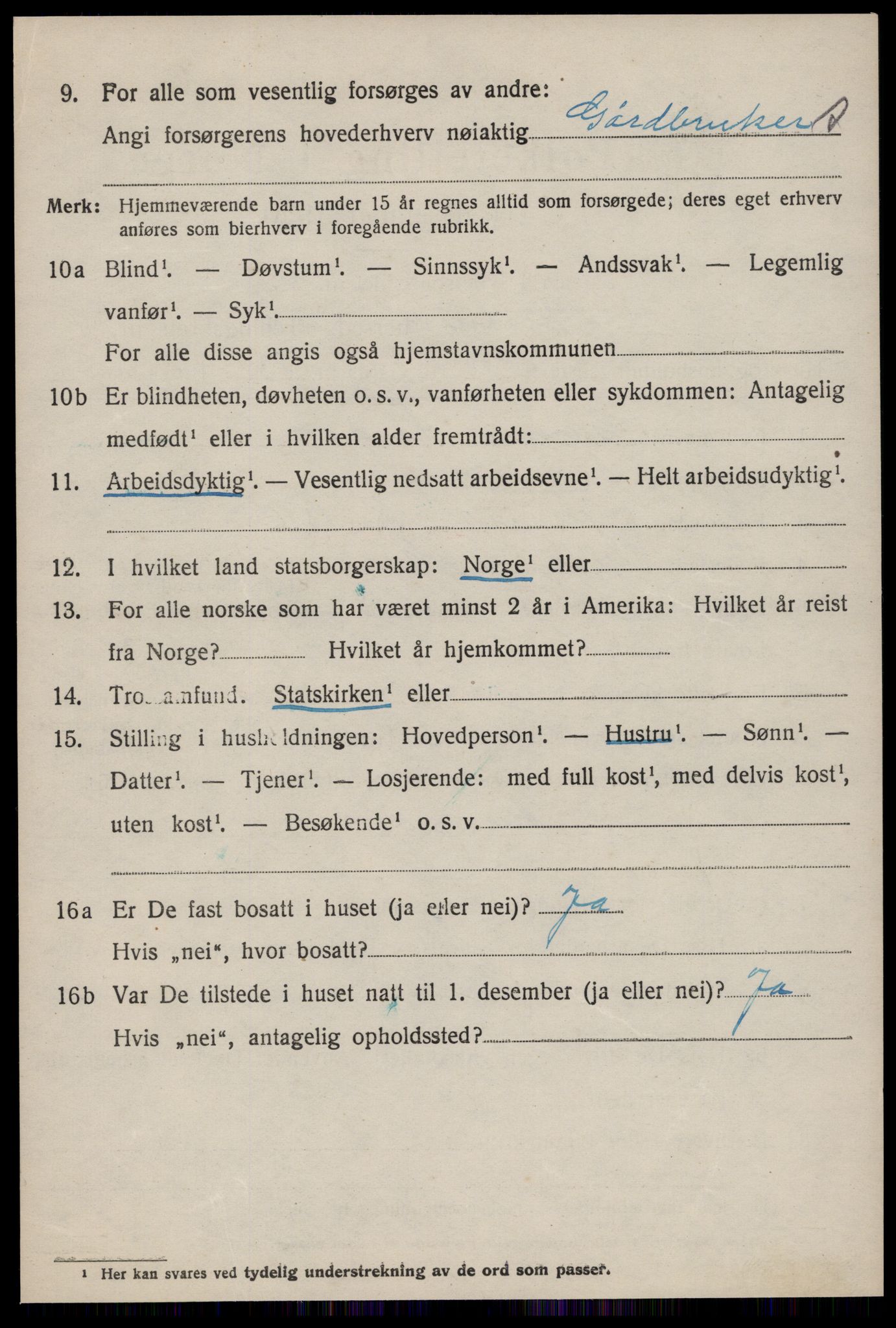 SAT, Folketelling 1920 for 1535 Vestnes herred, 1920, s. 3898