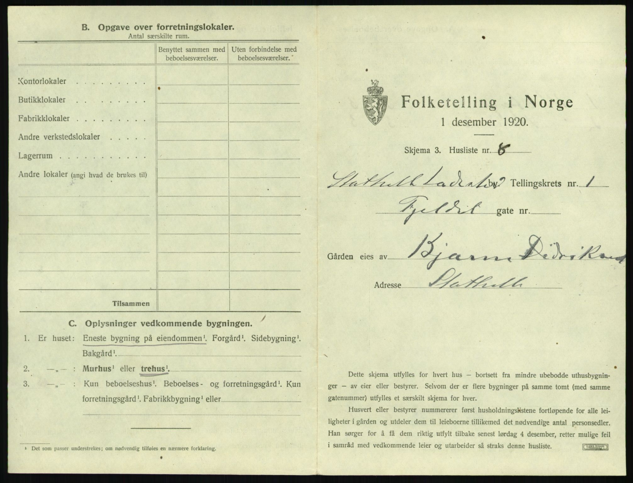 SAKO, Folketelling 1920 for 0803 Stathelle ladested, 1920, s. 27