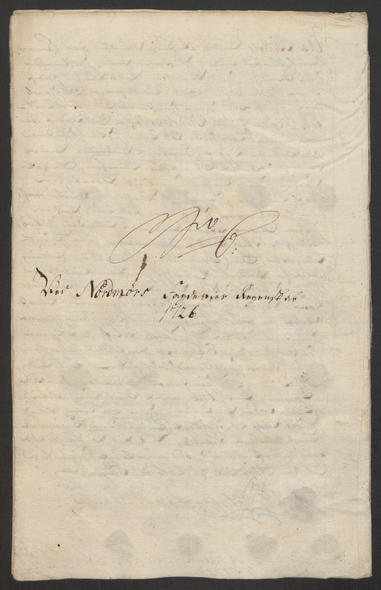 Rentekammeret inntil 1814, Reviderte regnskaper, Fogderegnskap, AV/RA-EA-4092/R56/L3759: Fogderegnskap Nordmøre, 1726, s. 115