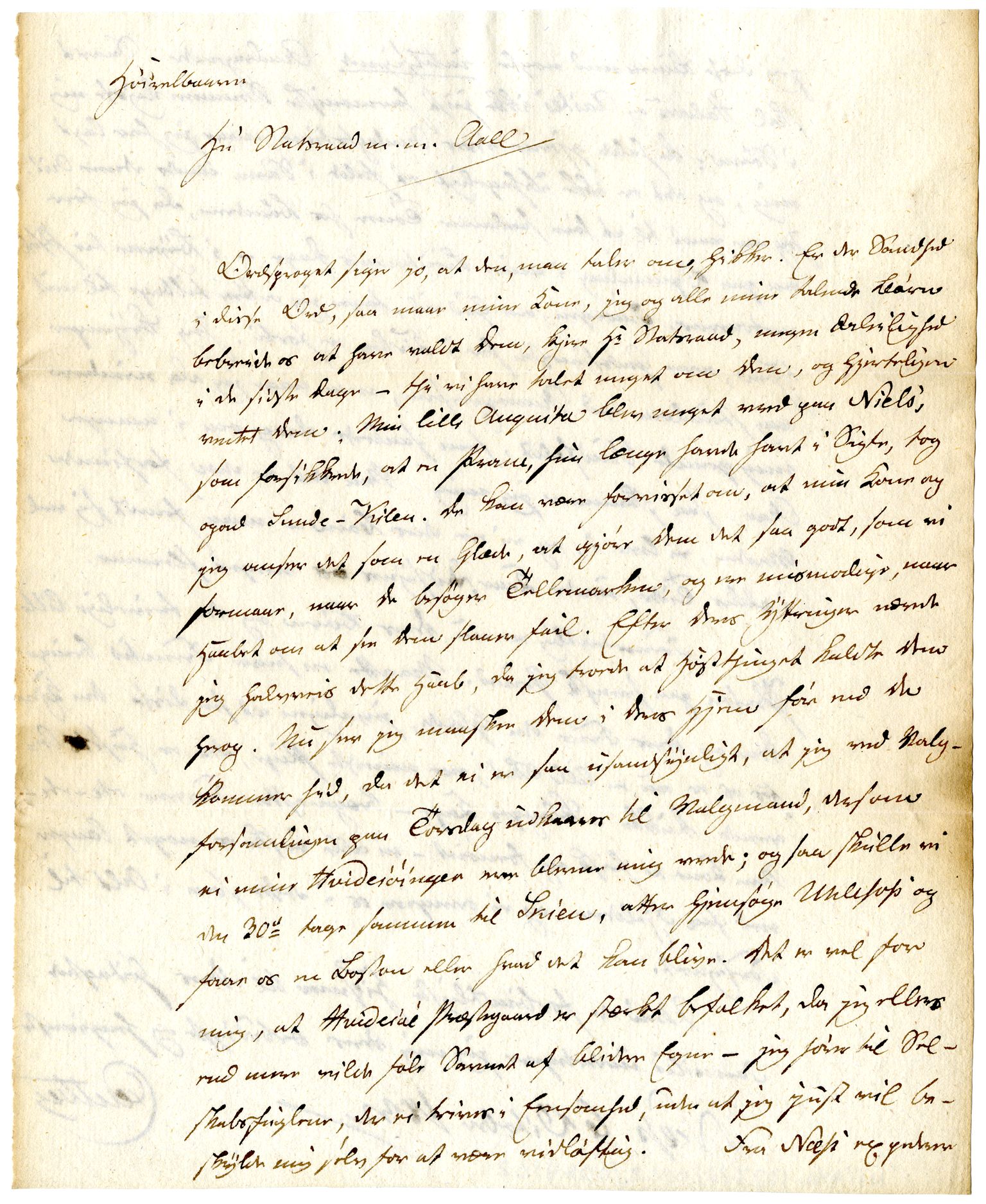 Diderik Maria Aalls brevsamling, NF/Ark-1023/F/L0002: D.M. Aalls brevsamling. B - C, 1799-1889, s. 327