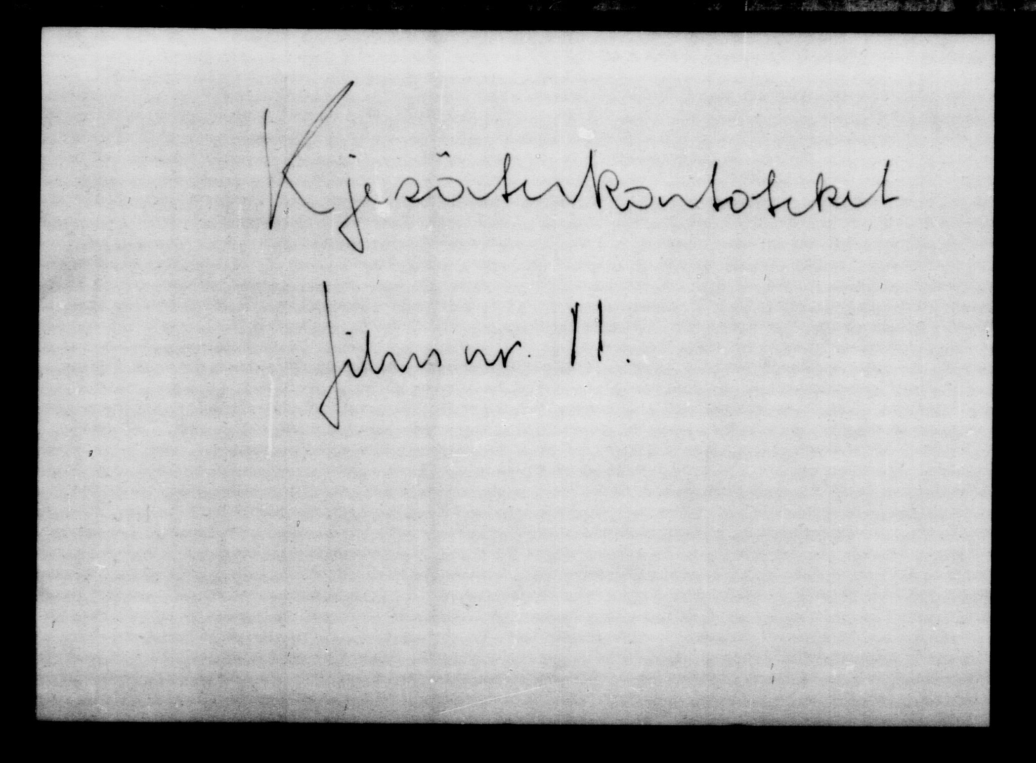 Utenriksstasjonene, Legasjonen i Stockholm, Flyktningkontoret, AV/RA-S-6753/V/Va/L0011: Kjesäterkartoteket, flyktning nr. 25300-28349, 1940-1945, s. 1