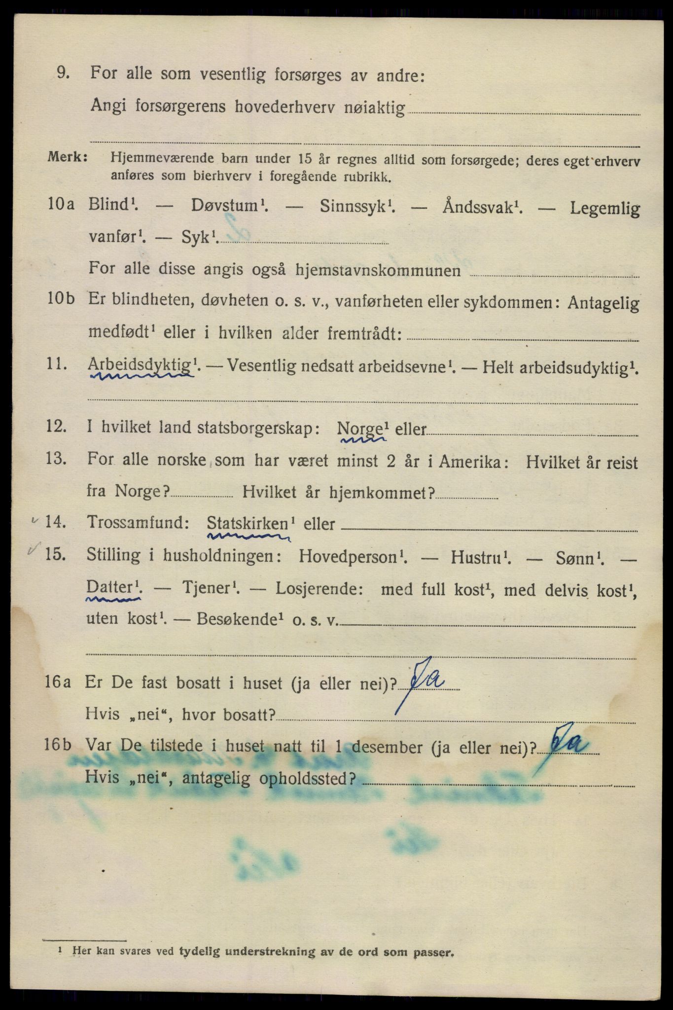 SAO, Folketelling 1920 for 0301 Kristiania kjøpstad, 1920, s. 344978