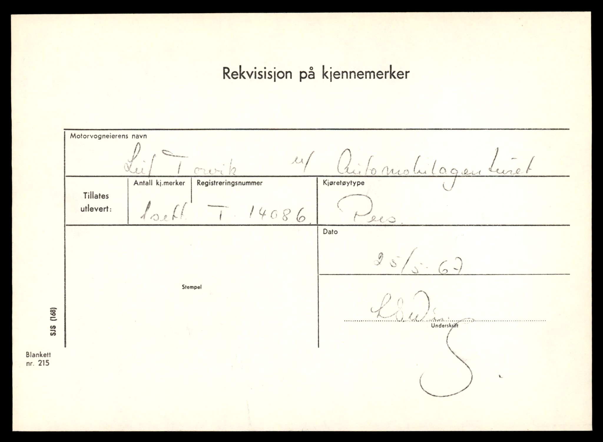 Møre og Romsdal vegkontor - Ålesund trafikkstasjon, AV/SAT-A-4099/F/Fe/L0043: Registreringskort for kjøretøy T 14080 - T 14204, 1927-1998, s. 177