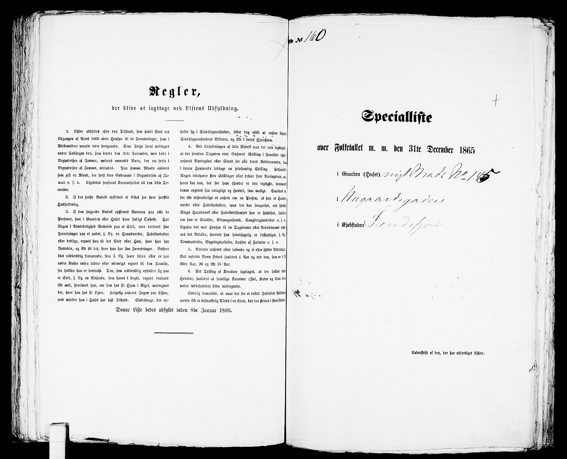 RA, Folketelling 1865 for 0706B Sandeherred prestegjeld, Sandefjord kjøpstad, 1865, s. 328