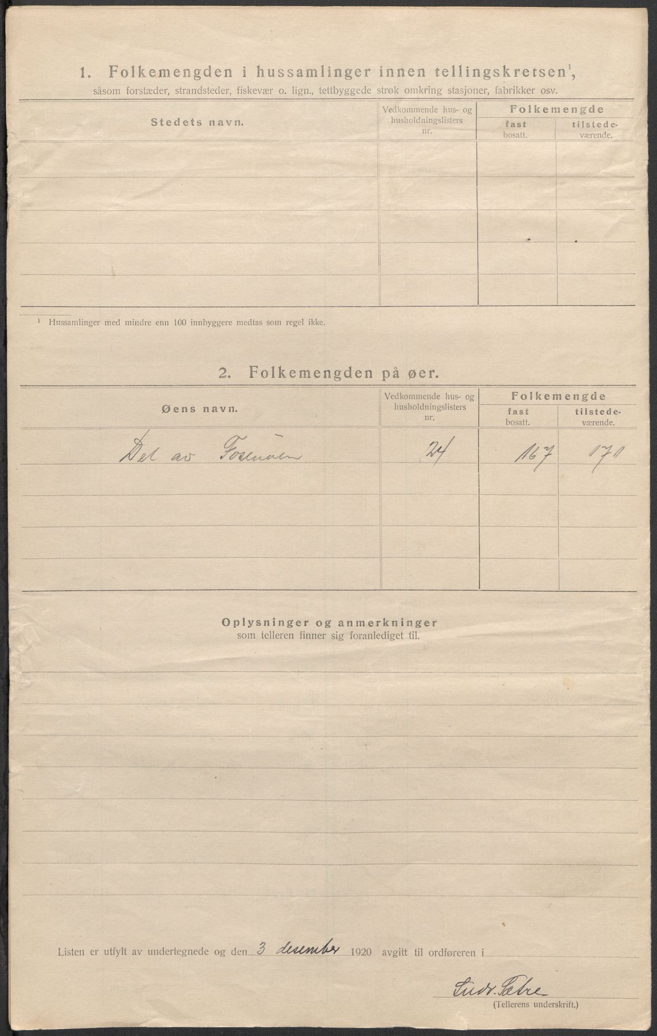 SAB, Folketelling 1920 for 1264 Austrheim herred, 1920, s. 19