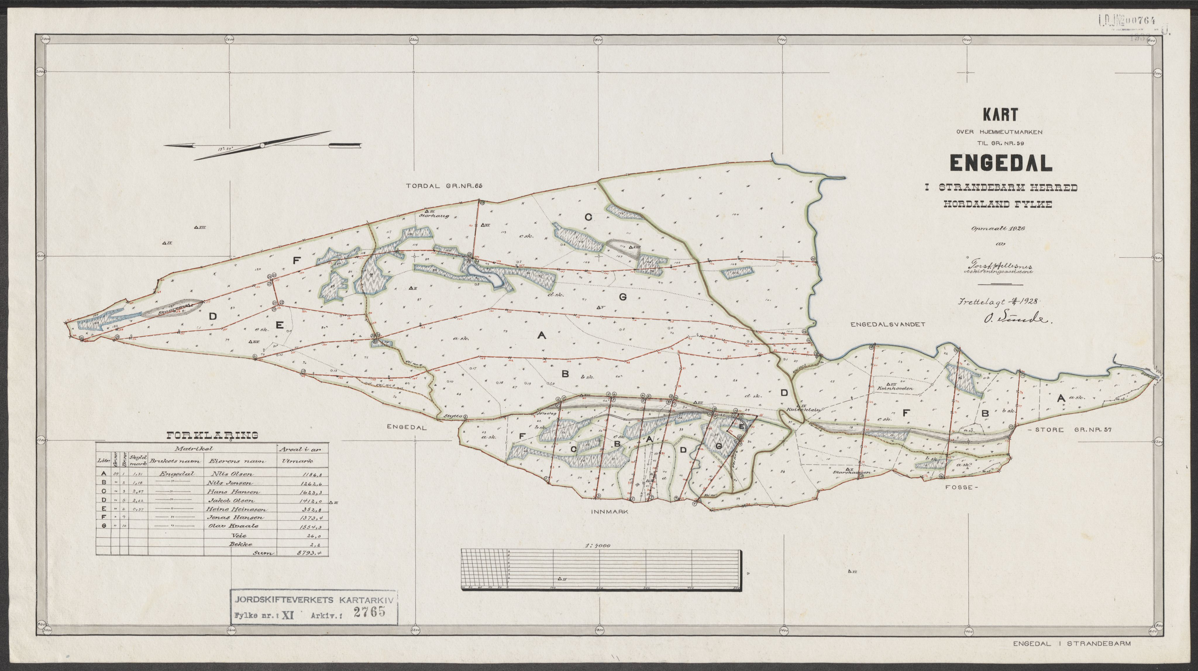 Jordskifteverkets kartarkiv, AV/RA-S-3929/T, 1859-1988, s. 3111