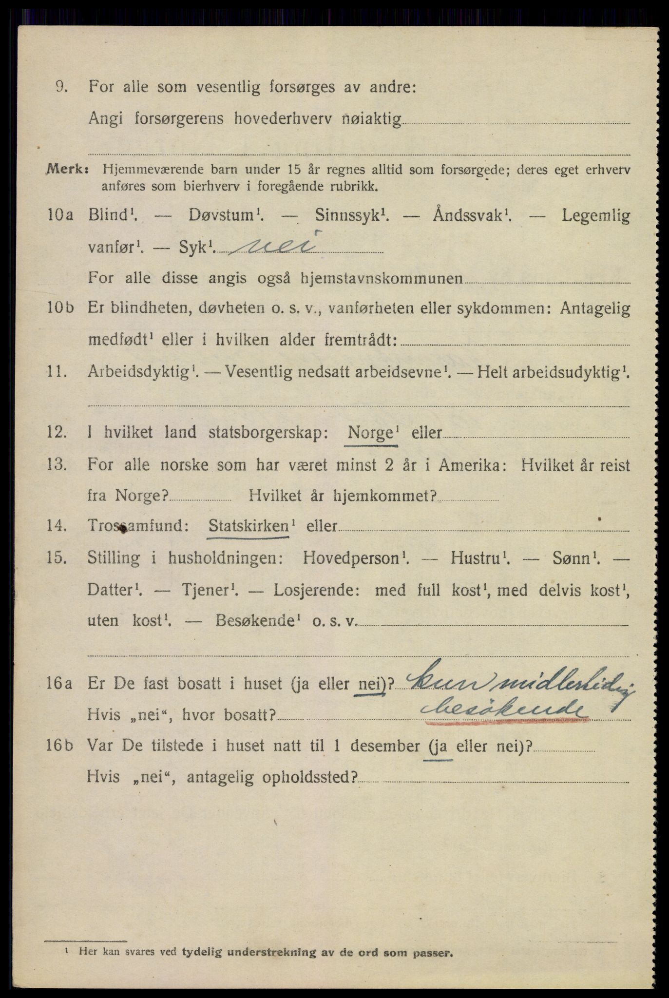 SAO, Folketelling 1920 for 0301 Kristiania kjøpstad, 1920, s. 648666