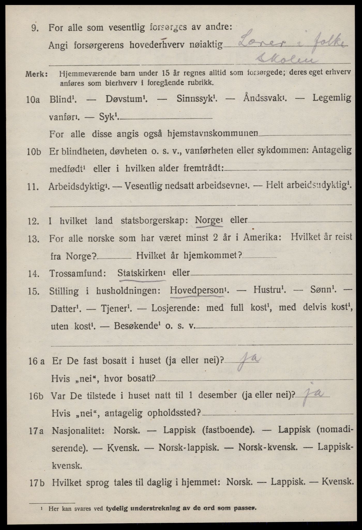 SAT, Folketelling 1920 for 1621 Ørland herred, 1920, s. 5472