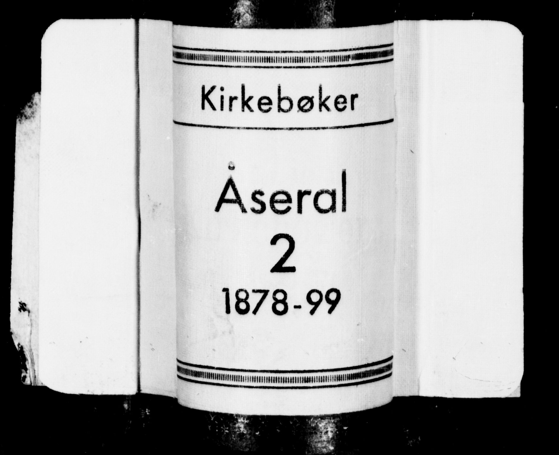 Åseral sokneprestkontor, AV/SAK-1111-0051/F/Fb/L0002: Klokkerbok nr. B 2, 1878-1899