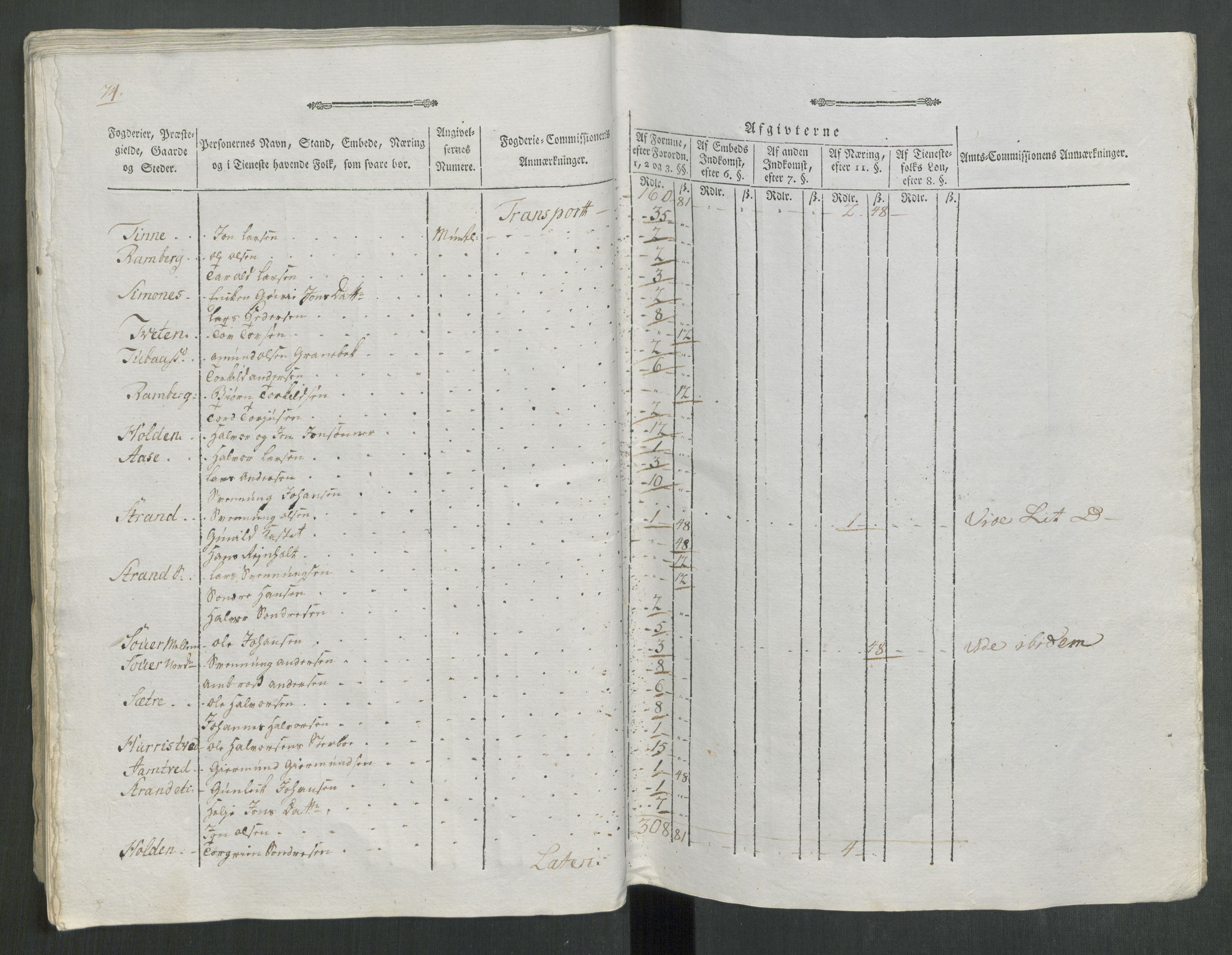 Rentekammeret inntil 1814, Reviderte regnskaper, Mindre regnskaper, AV/RA-EA-4068/Rf/Rfe/L0028: Nedre Romerike fogderi. Nedre Telemark og Bamle fogderi, Nordhordland og Voss fogderi, 1789, s. 257