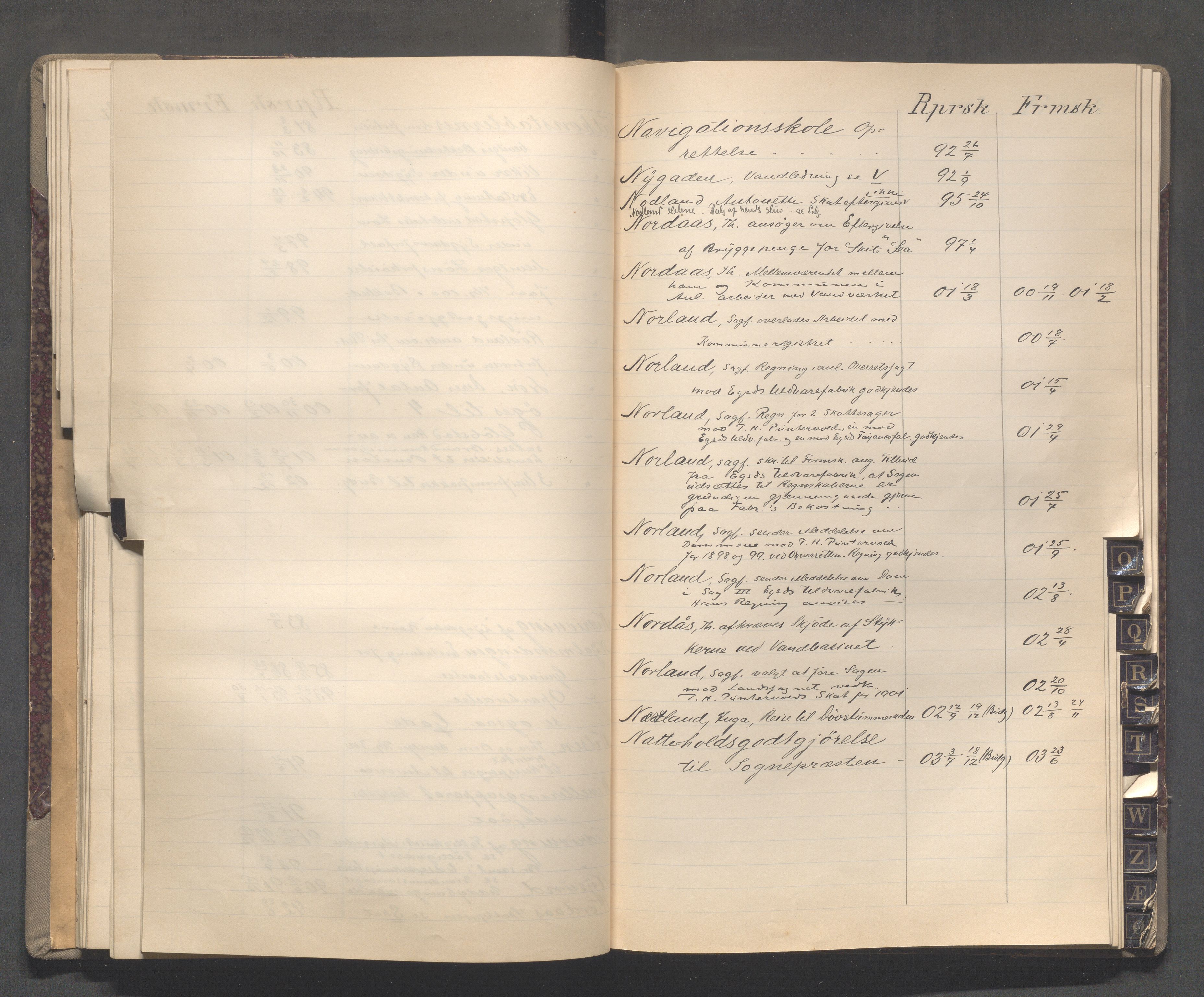 Egersund kommune (Ladested) - Formannskapet, IKAR/K-100502/C/Cb/L0001: Saksregister, 1880-1903, s. 76