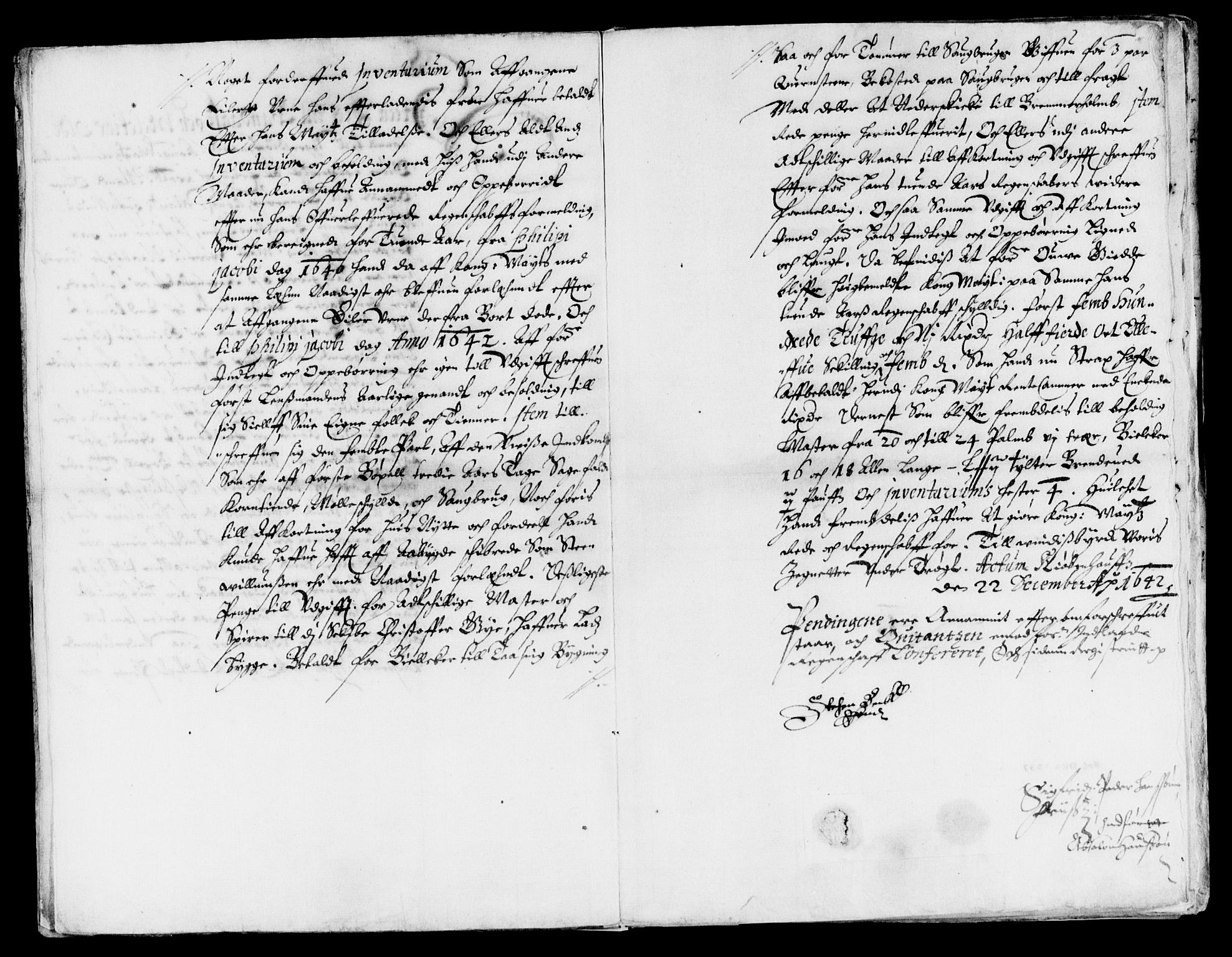 Rentekammeret inntil 1814, Reviderte regnskaper, Lensregnskaper, AV/RA-EA-5023/R/Rb/Rbp/L0031: Bratsberg len, 1644-1645