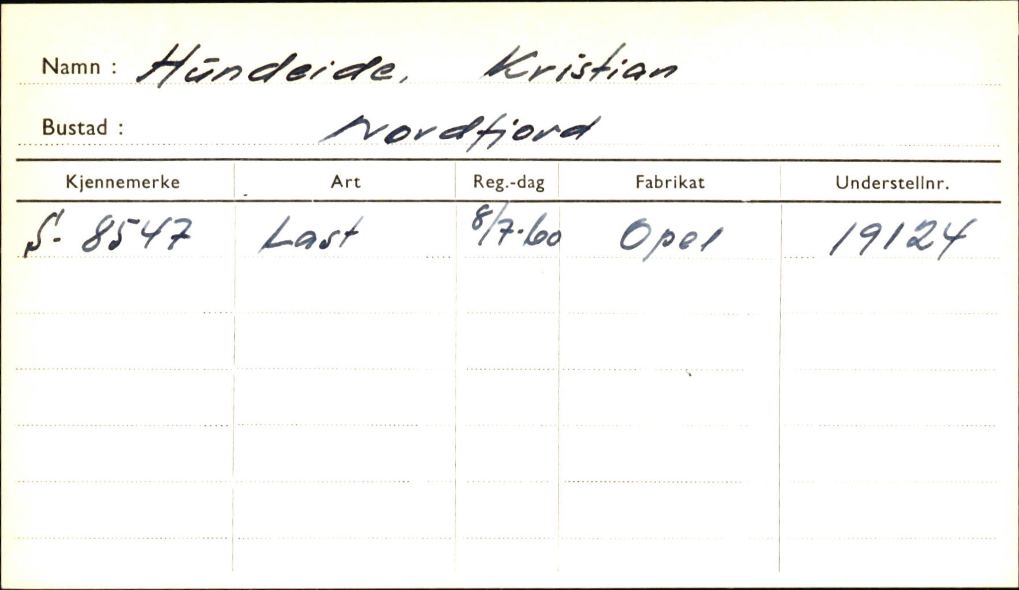 Statens vegvesen, Sogn og Fjordane vegkontor, SAB/A-5301/4/F/L0001A: Eigarregister Fjordane til 1.6.1961, 1930-1961, s. 752