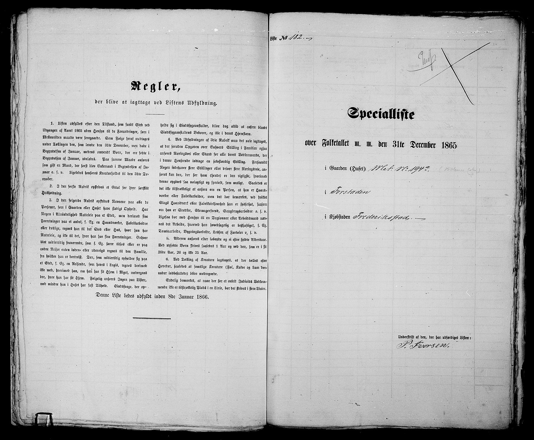 RA, Folketelling 1865 for 0103B Fredrikstad prestegjeld, Fredrikstad kjøpstad, 1865, s. 390