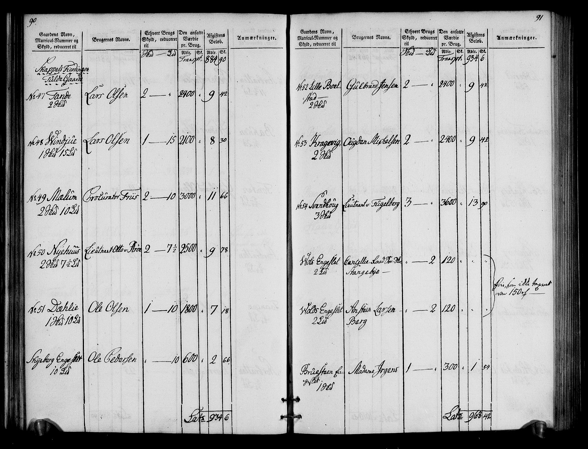 Rentekammeret inntil 1814, Realistisk ordnet avdeling, RA/EA-4070/N/Ne/Nea/L0034: Hedmark fogderi. Oppebørselsregister, 1803-1804, s. 48