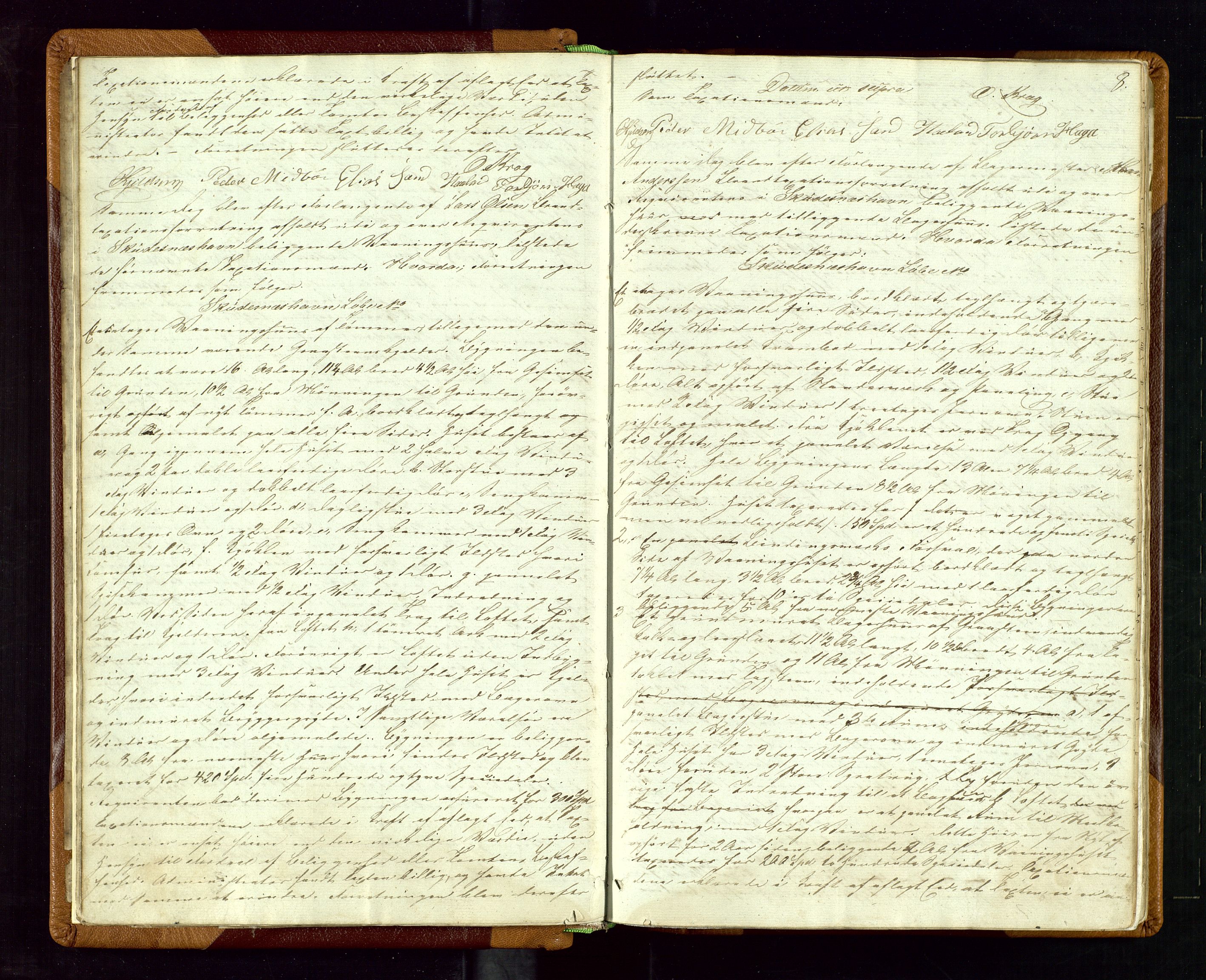 Skudenes lensmannskontor, AV/SAST-A-100444/Goa/L0001: Branntakstprotokoll, 1846-1879, s. 7b-8a