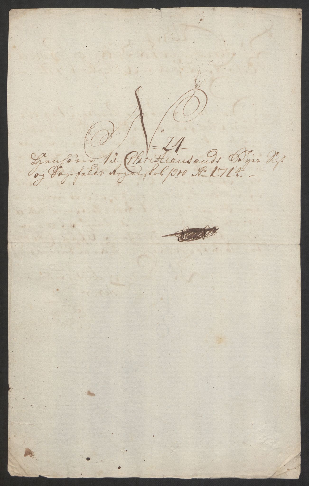 Rentekammeret inntil 1814, Reviderte regnskaper, Byregnskaper, RA/EA-4066/R/Rm/L0285: [M18] Sikt og sakefall, 1681-1718, s. 441