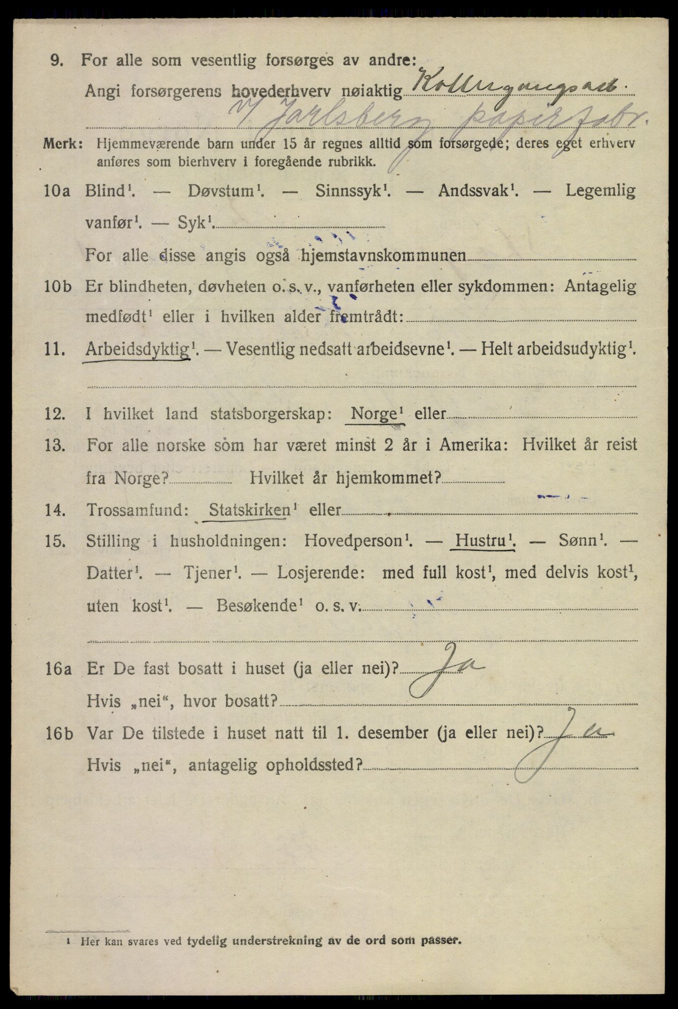 SAKO, Folketelling 1920 for 0712 Skoger herred, 1920, s. 2024