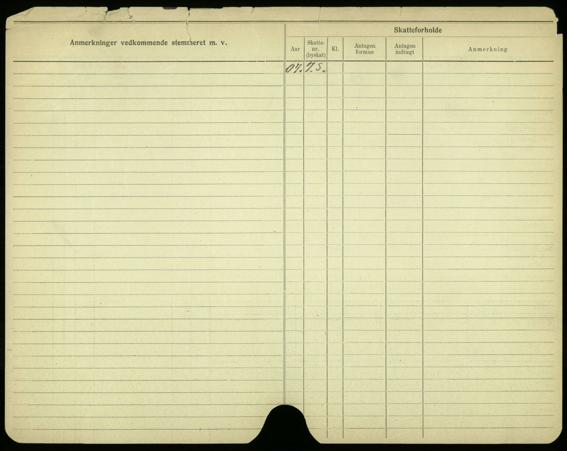 Oslo folkeregister, Registerkort, AV/SAO-A-11715/F/Fa/Fac/L0003: Menn, 1906-1914, s. 726b