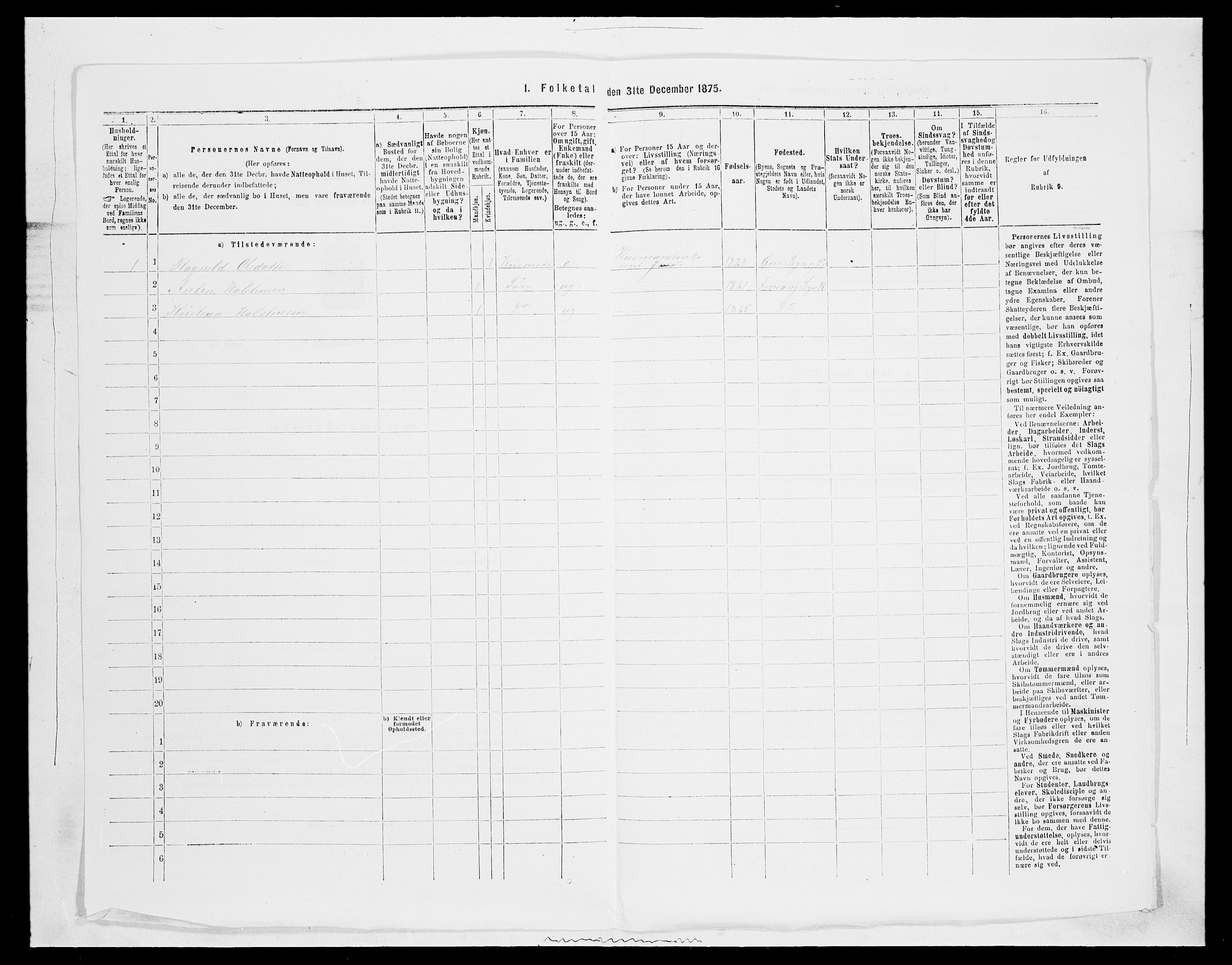 SAH, Folketelling 1875 for 0520P Ringebu prestegjeld, 1875, s. 1175