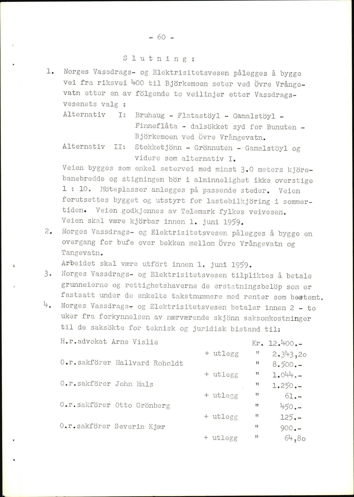 Vest-Telemark sorenskriveri, AV/SAKO-A-134/F/Fo/Foc/L0001: Tokke og Vinjevassdraget rettsbøker, 1954-1963, s. 295