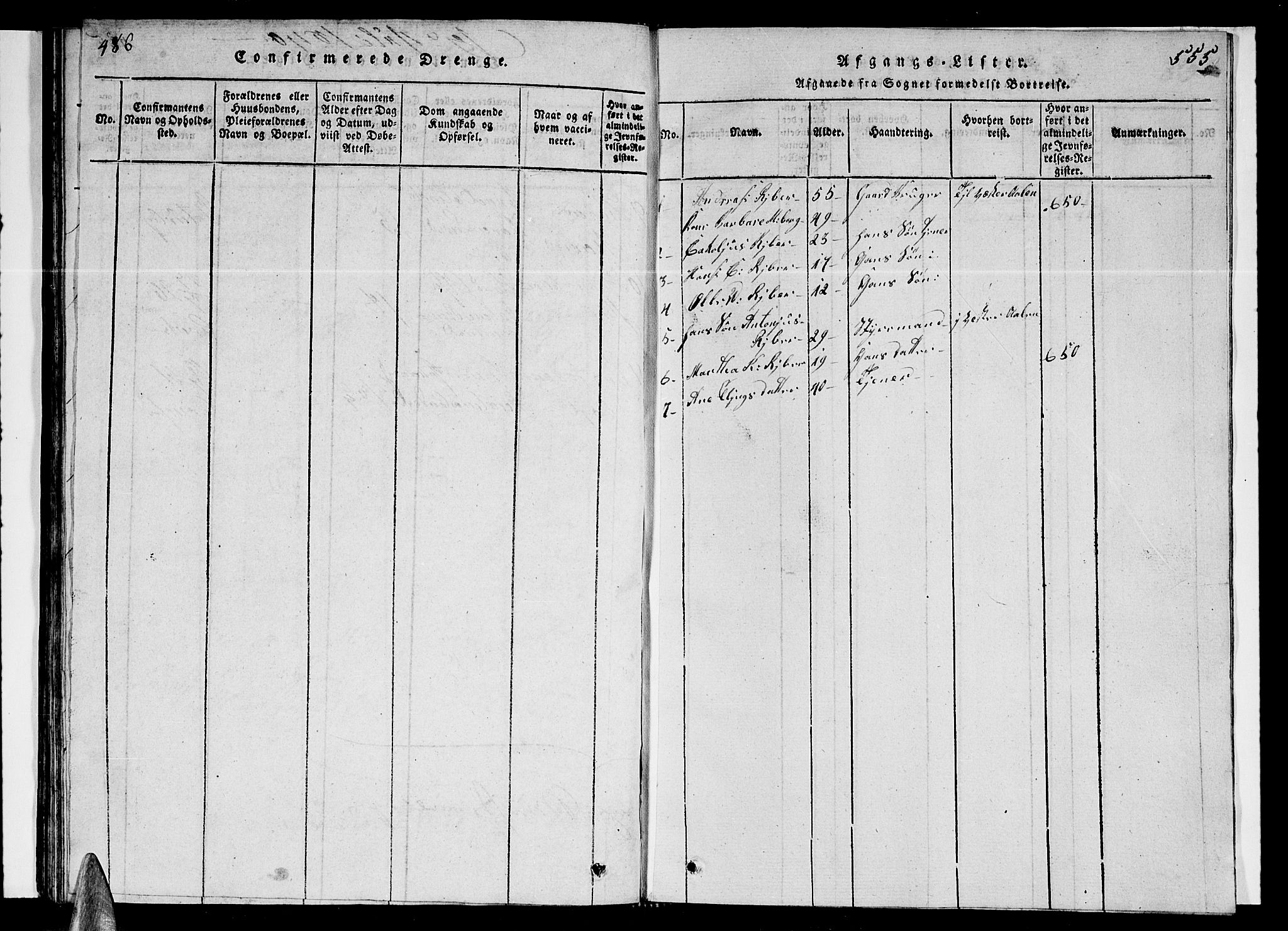 Ministerialprotokoller, klokkerbøker og fødselsregistre - Nordland, AV/SAT-A-1459/839/L0571: Klokkerbok nr. 839C01, 1820-1840, s. 554-555