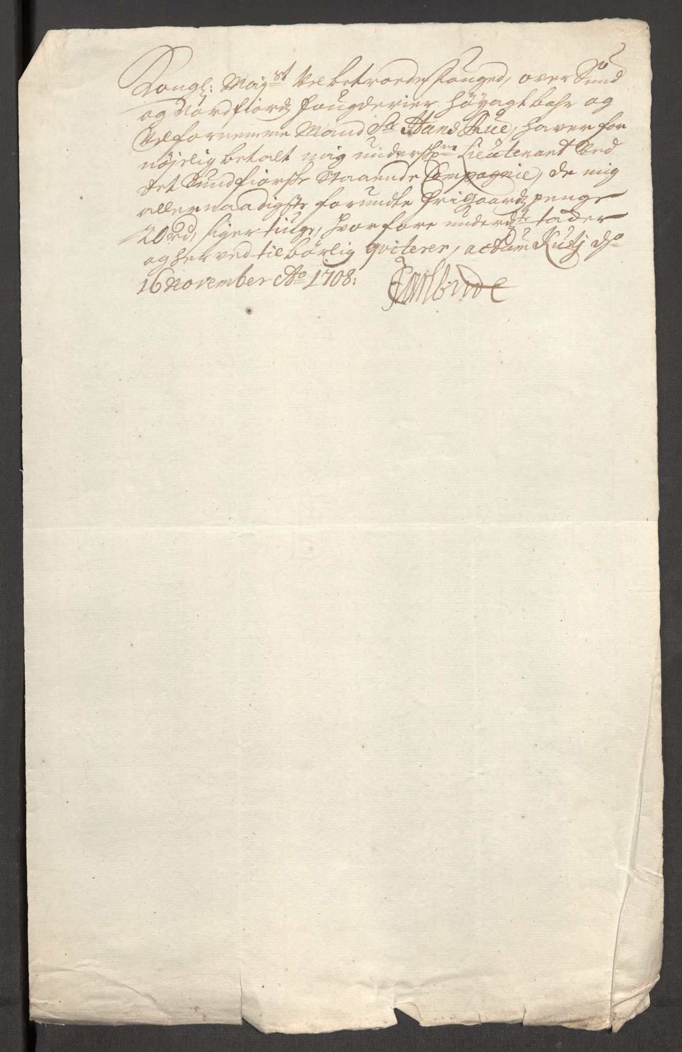 Rentekammeret inntil 1814, Reviderte regnskaper, Fogderegnskap, RA/EA-4092/R53/L3431: Fogderegnskap Sunn- og Nordfjord, 1708, s. 175