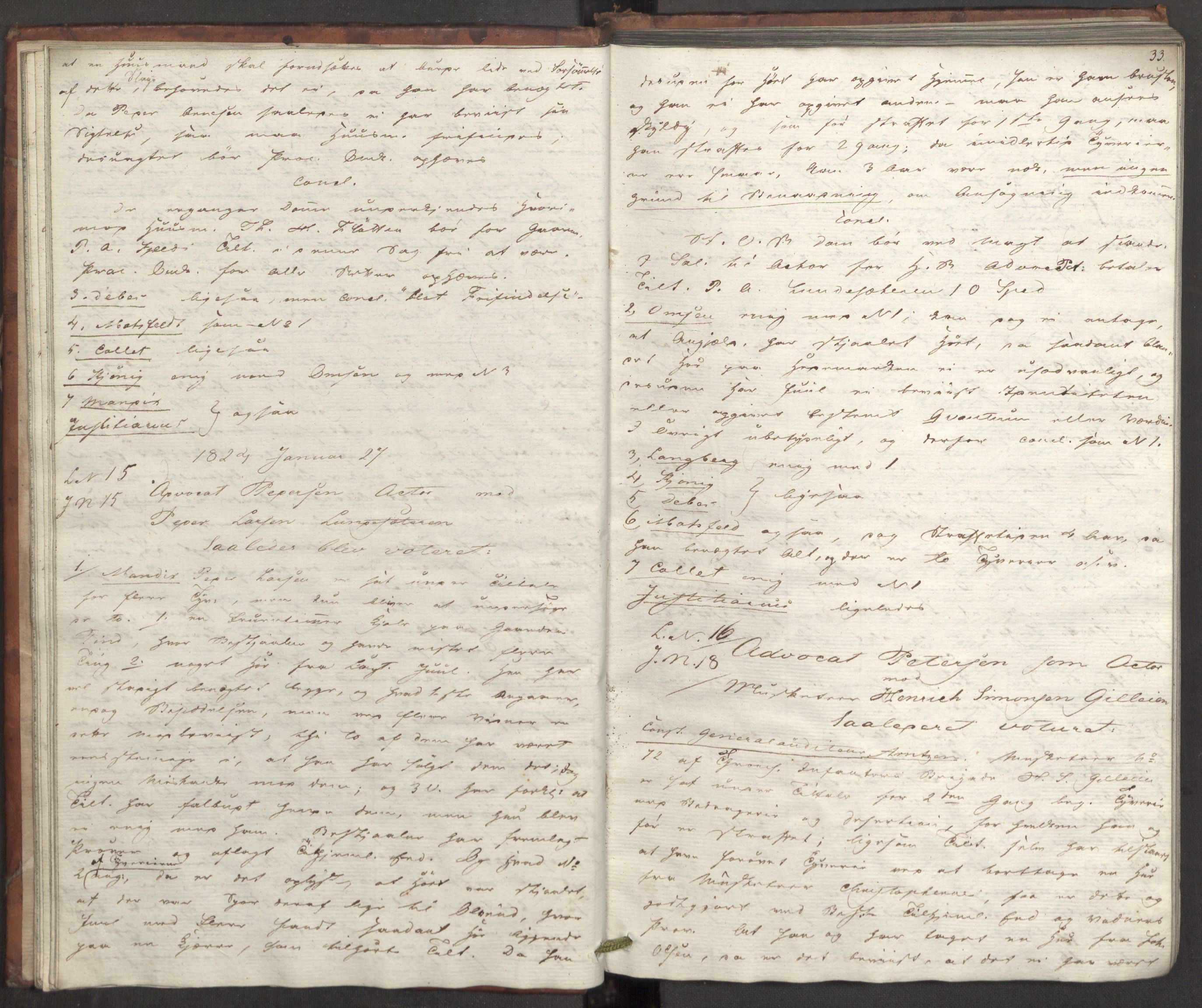 Høyesterett, AV/RA-S-1002/E/Eb/Ebb/L0010/0002: Voteringsprotokoller / Voteringsprotokoll, 1824, s. 32-33