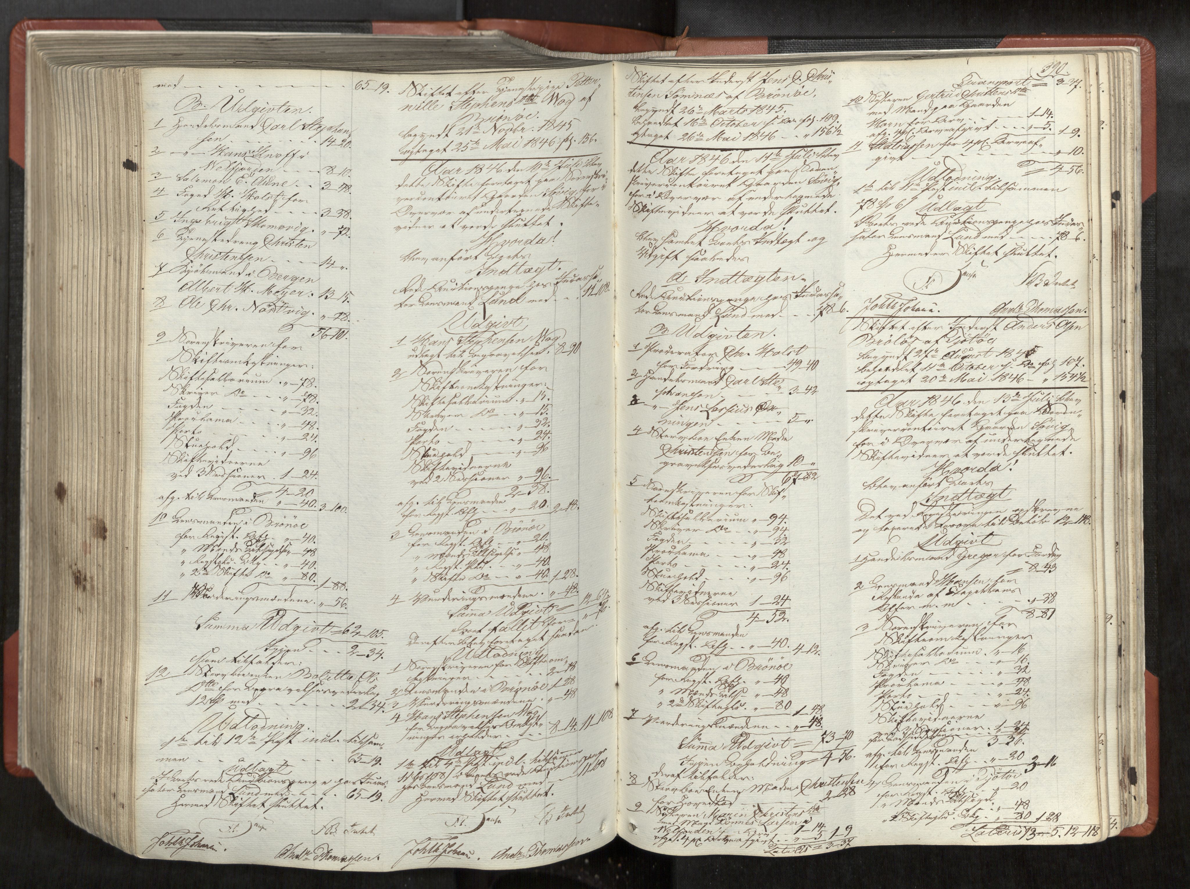 Helgeland sorenskriveri, AV/SAT-A-0004/3/3A/L0101: Skifteprotokoll 46, 1842-1847, s. 390