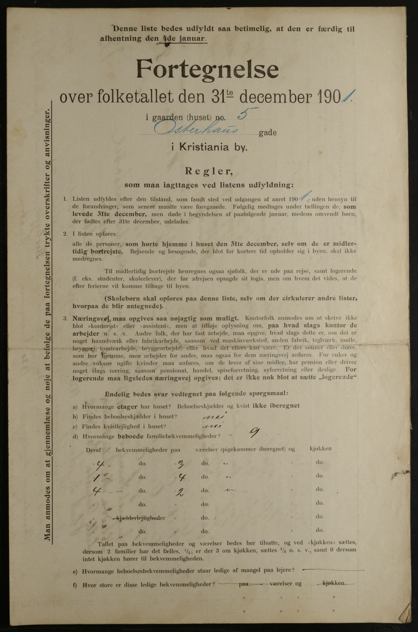 OBA, Kommunal folketelling 31.12.1901 for Kristiania kjøpstad, 1901, s. 11872