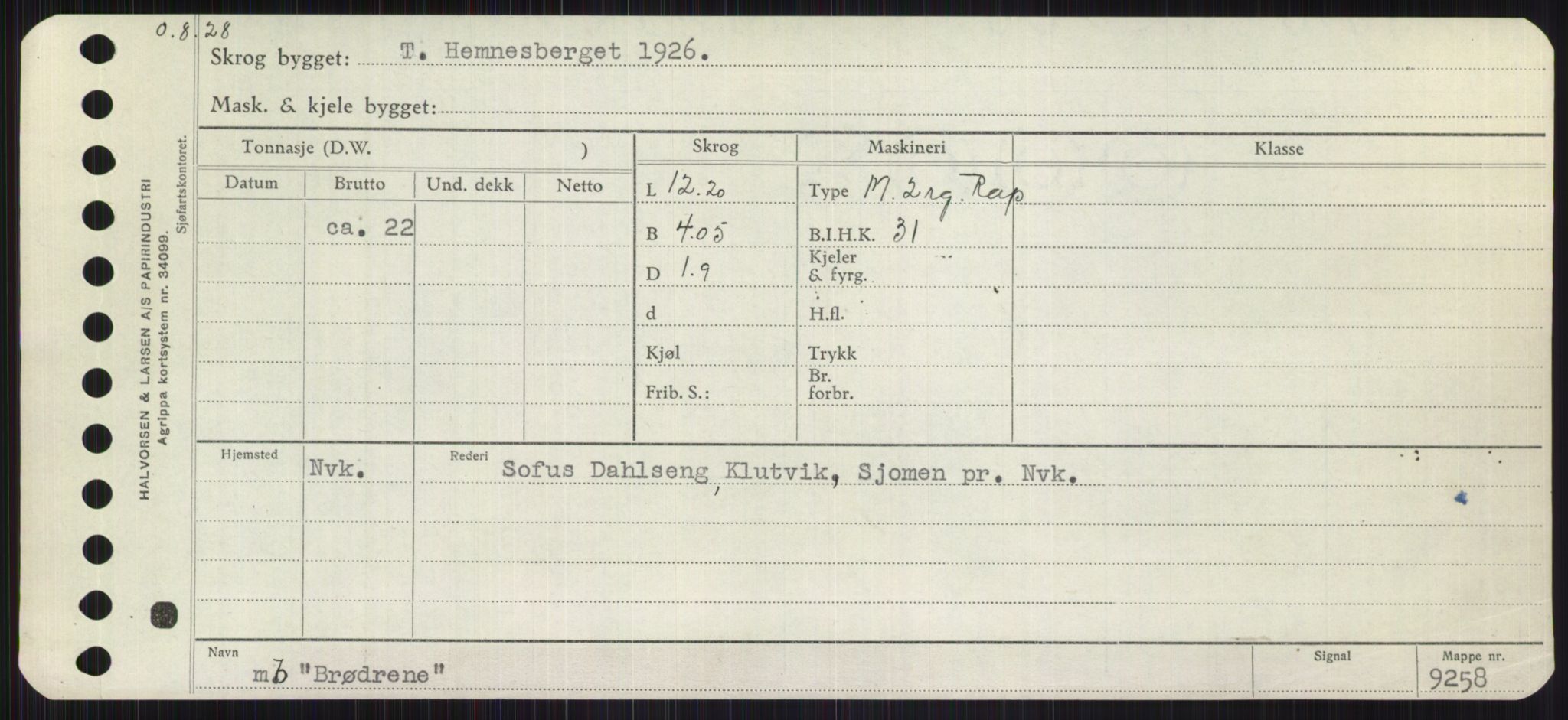 Sjøfartsdirektoratet med forløpere, Skipsmålingen, RA/S-1627/H/Ha/L0001/0002: Fartøy, A-Eig / Fartøy Bjør-Eig, s. 361