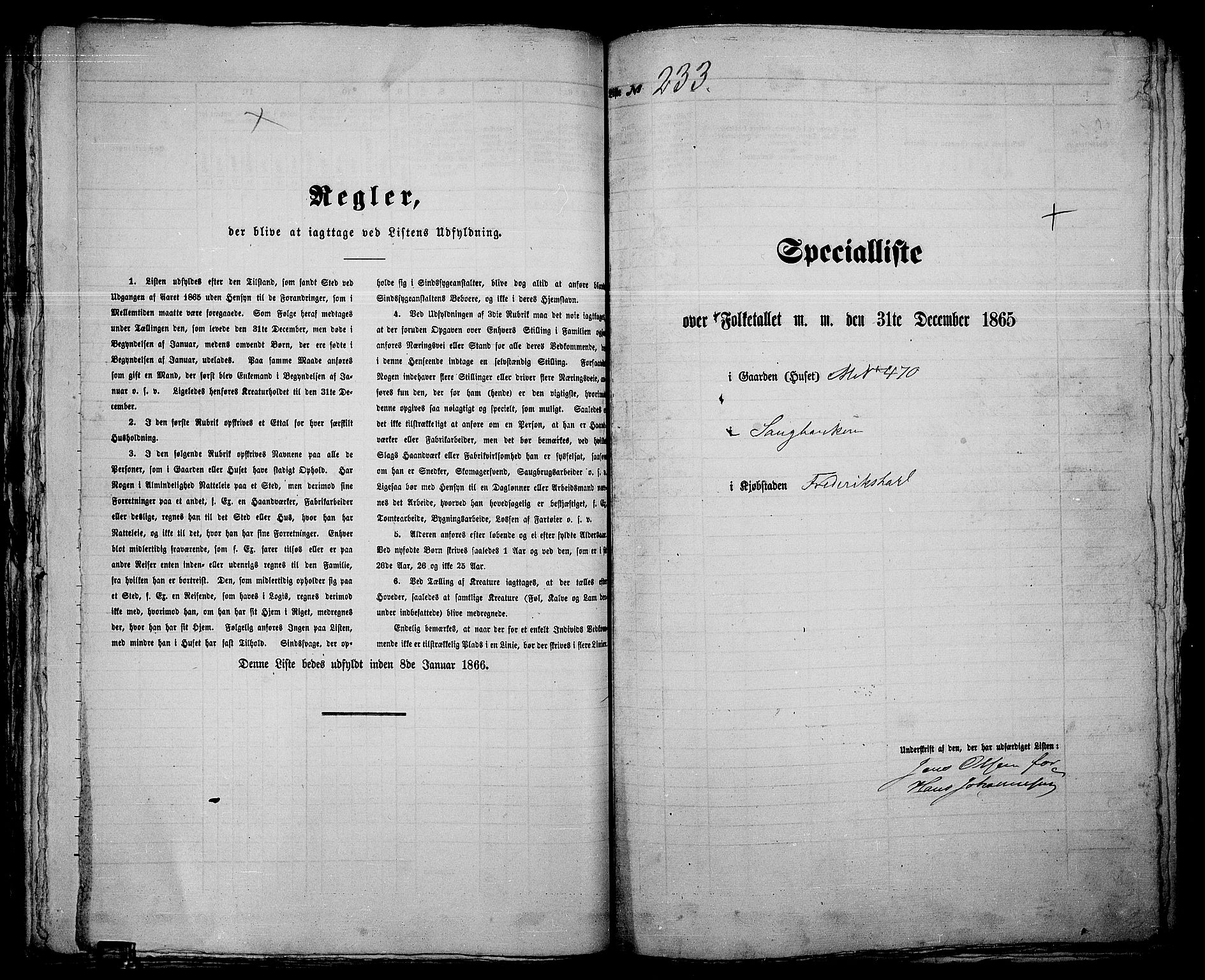 RA, Folketelling 1865 for 0101P Fredrikshald prestegjeld, 1865, s. 487
