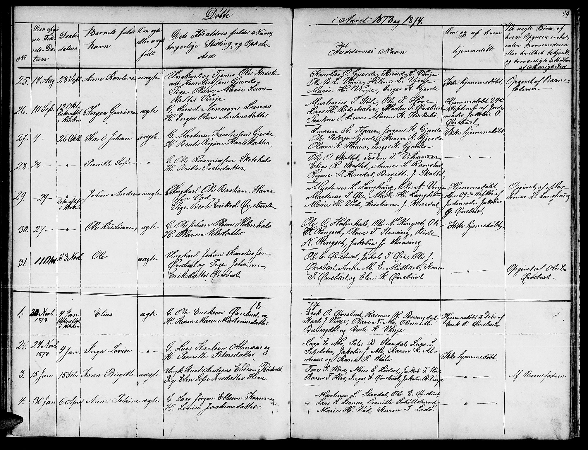 Ministerialprotokoller, klokkerbøker og fødselsregistre - Møre og Romsdal, AV/SAT-A-1454/521/L0300: Klokkerbok nr. 521C01, 1854-1881, s. 59