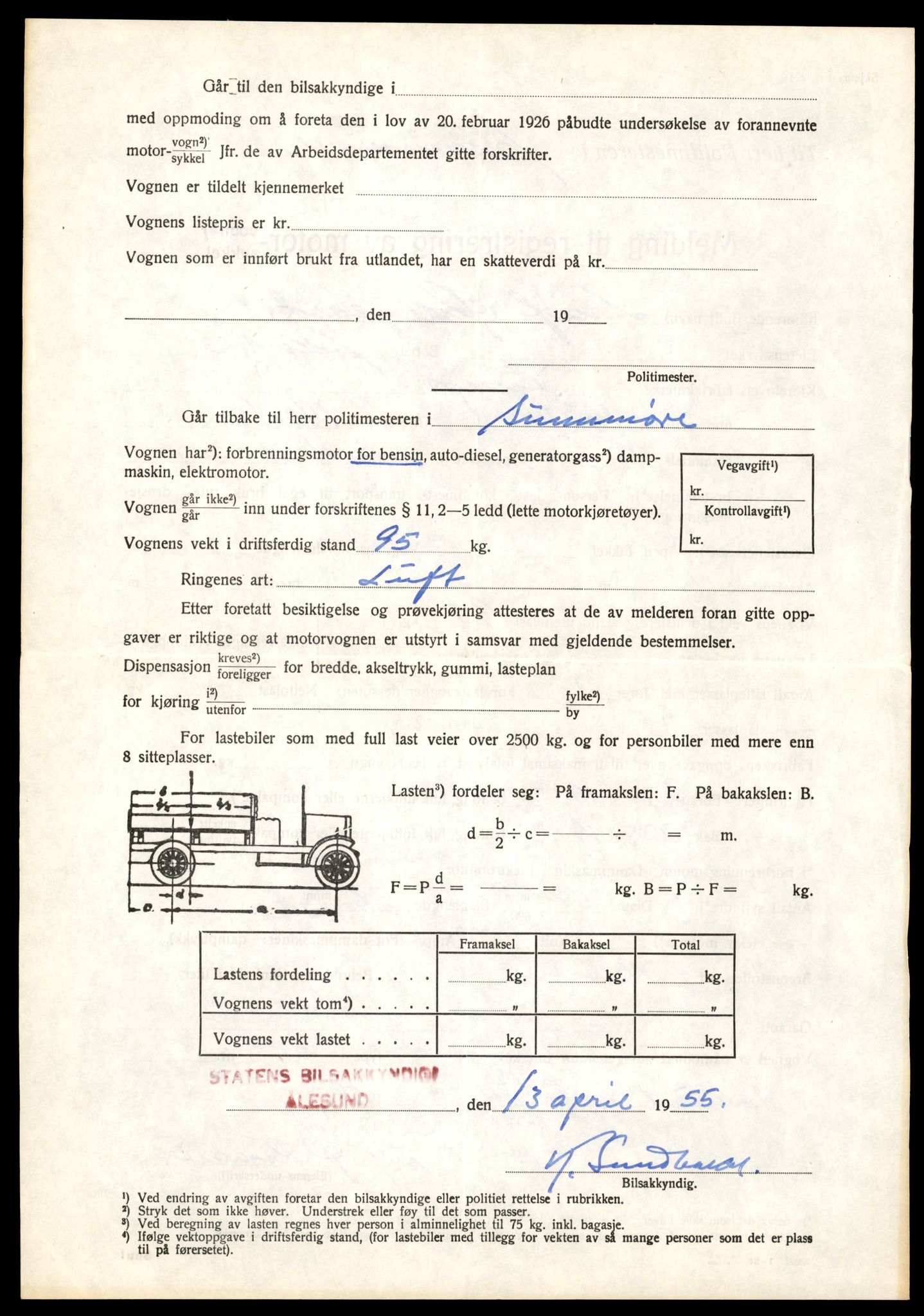 Møre og Romsdal vegkontor - Ålesund trafikkstasjon, AV/SAT-A-4099/F/Fe/L0038: Registreringskort for kjøretøy T 13180 - T 13360, 1927-1998, s. 2238