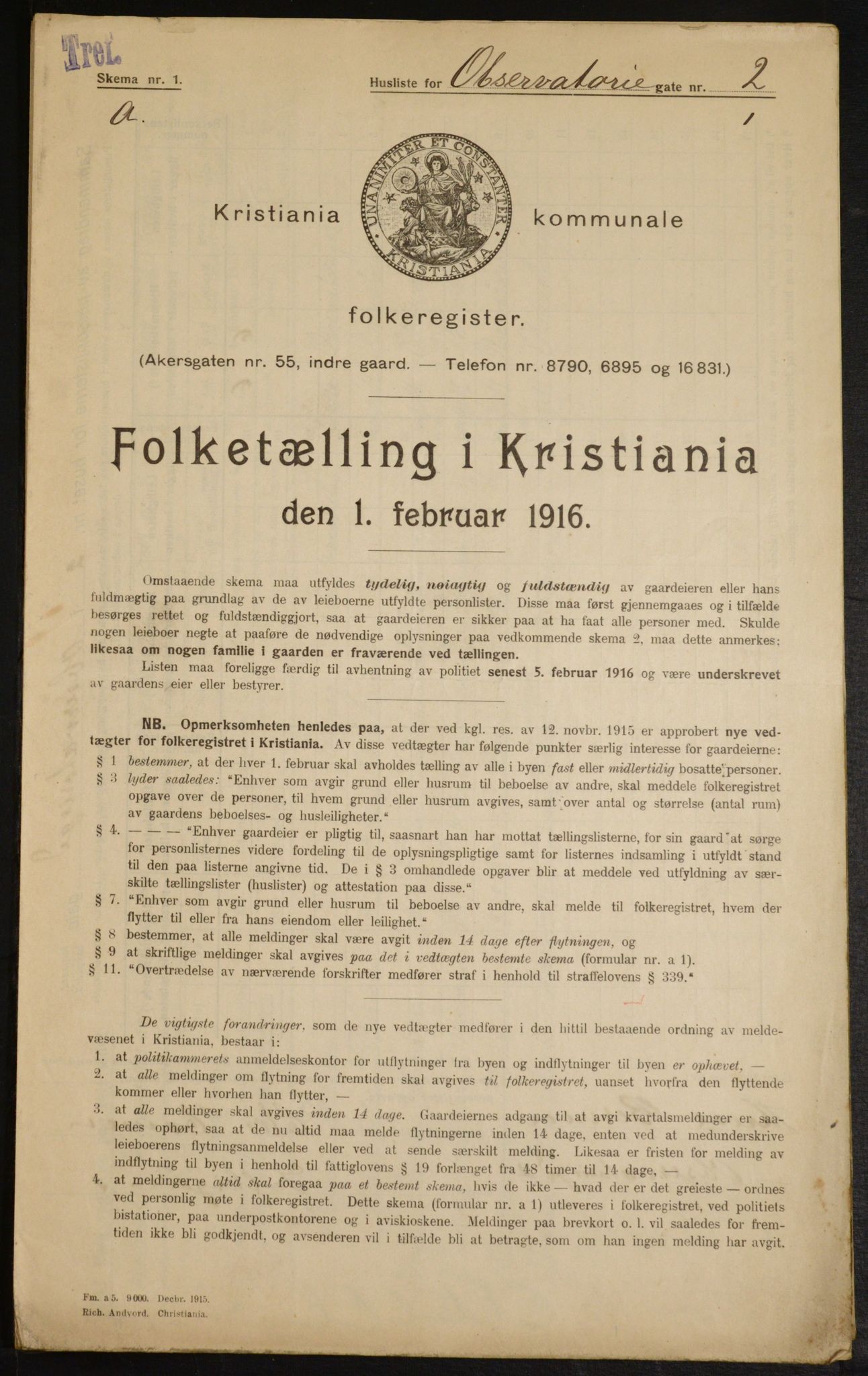 OBA, Kommunal folketelling 1.2.1916 for Kristiania, 1916, s. 75920