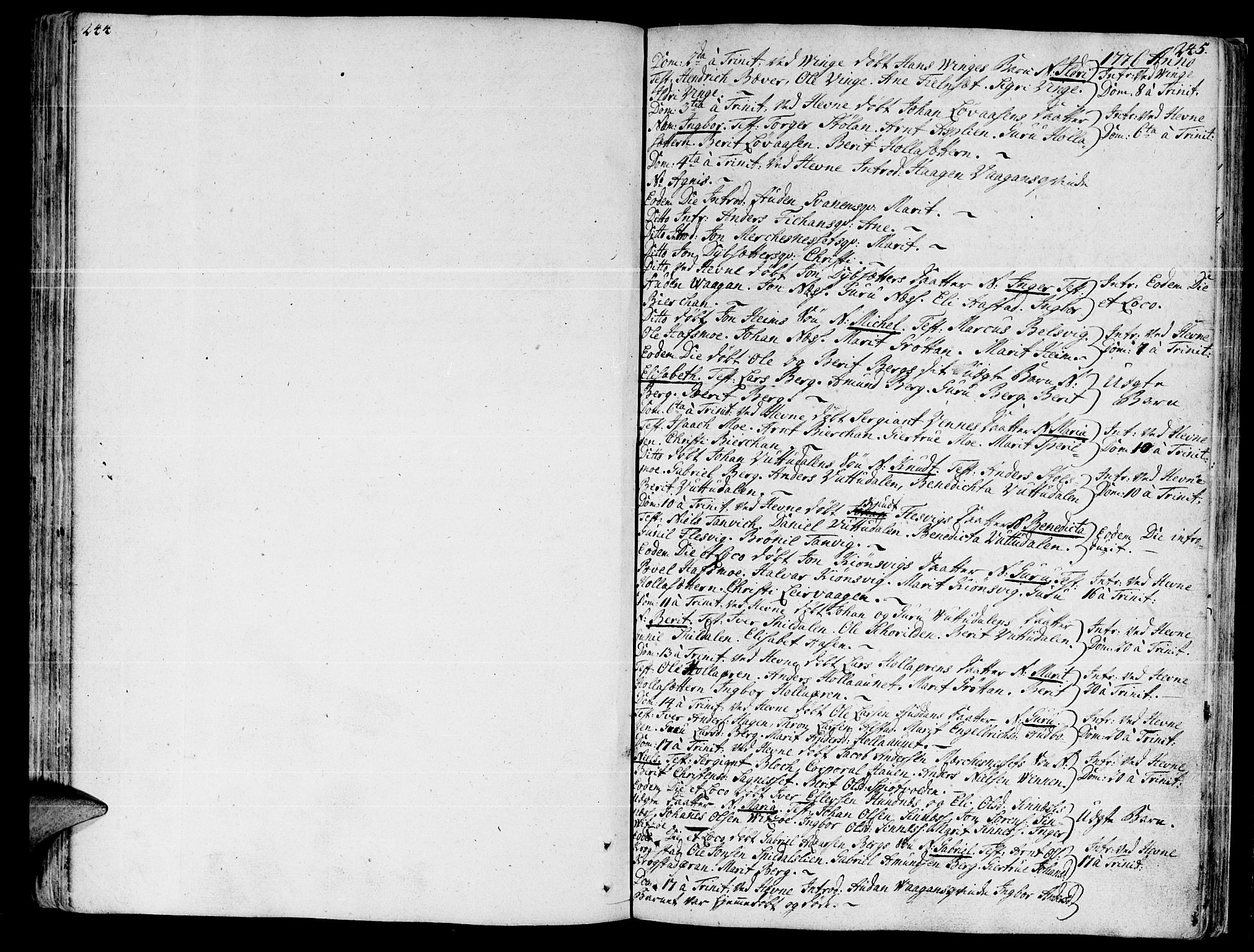 Ministerialprotokoller, klokkerbøker og fødselsregistre - Sør-Trøndelag, AV/SAT-A-1456/630/L0489: Ministerialbok nr. 630A02, 1757-1794, s. 244-245