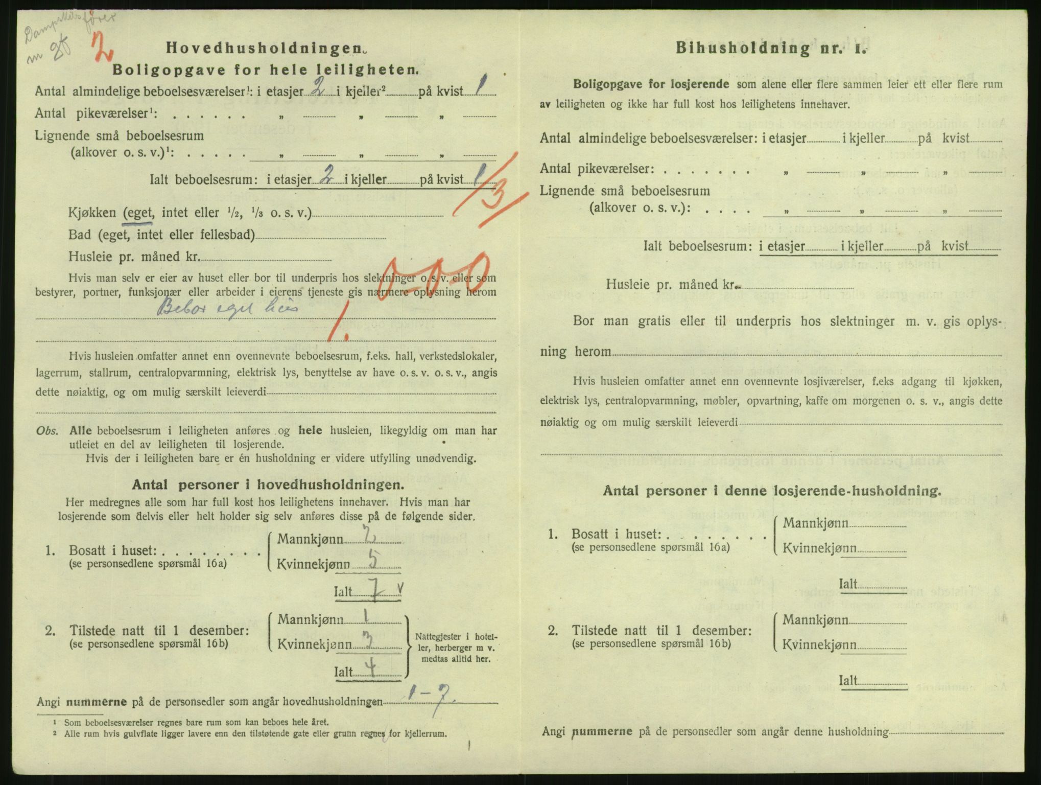 SAK, Folketelling 1920 for 1002 Mandal ladested, 1920, s. 1448