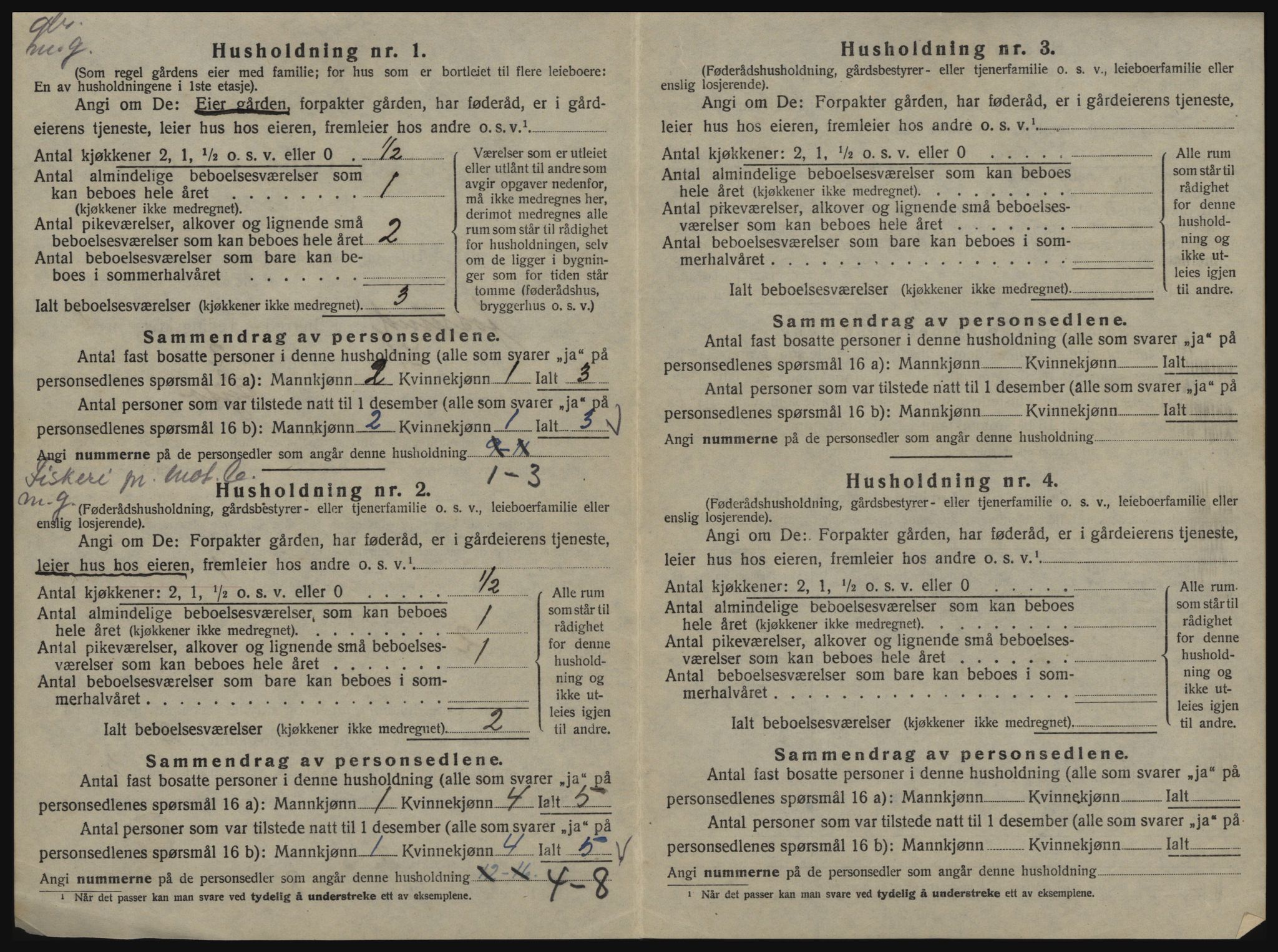 SAT, Folketelling 1920 for 1629 Jøssund herred, 1920, s. 33