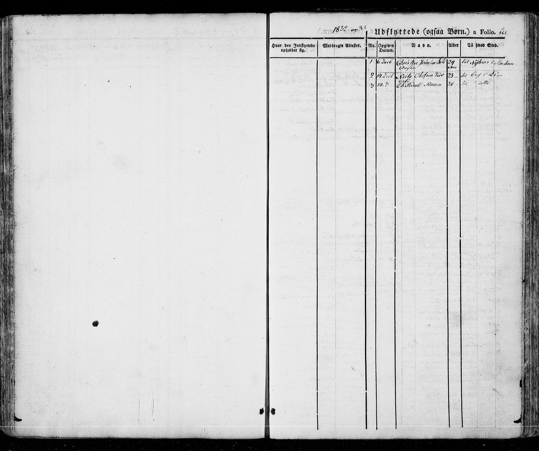 Eiker kirkebøker, SAKO/A-4/G/Ga/L0002: Klokkerbok nr. I 2, 1832-1856, s. 561