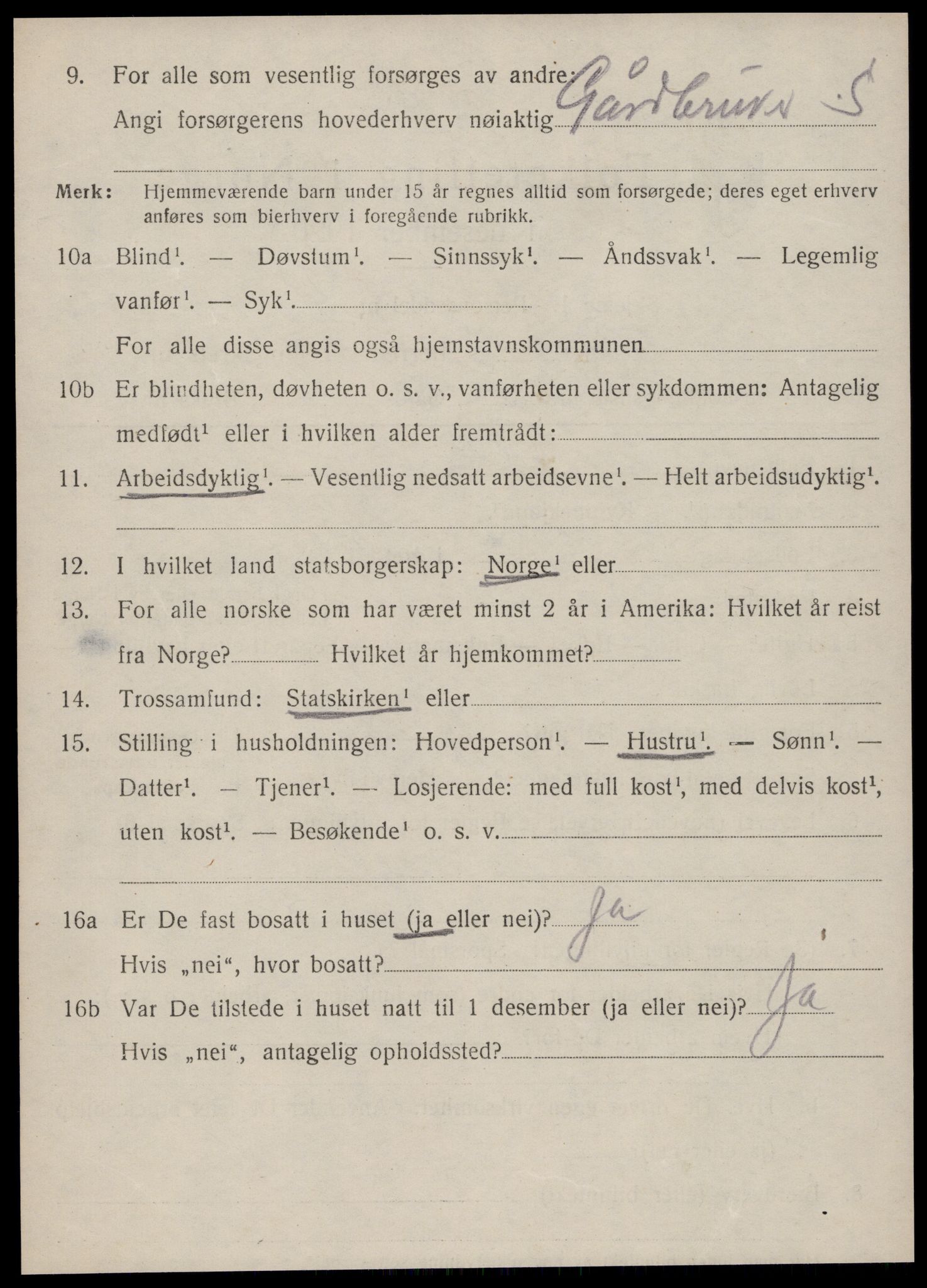 SAT, Folketelling 1920 for 1525 Stranda herred, 1920, s. 1112