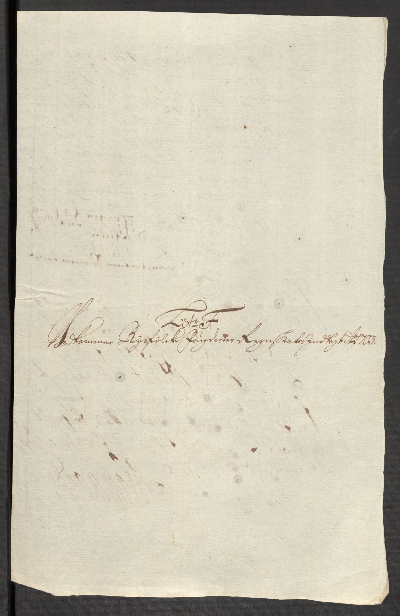 Rentekammeret inntil 1814, Reviderte regnskaper, Fogderegnskap, RA/EA-4092/R47/L2860: Fogderegnskap Ryfylke, 1703-1705, s. 79